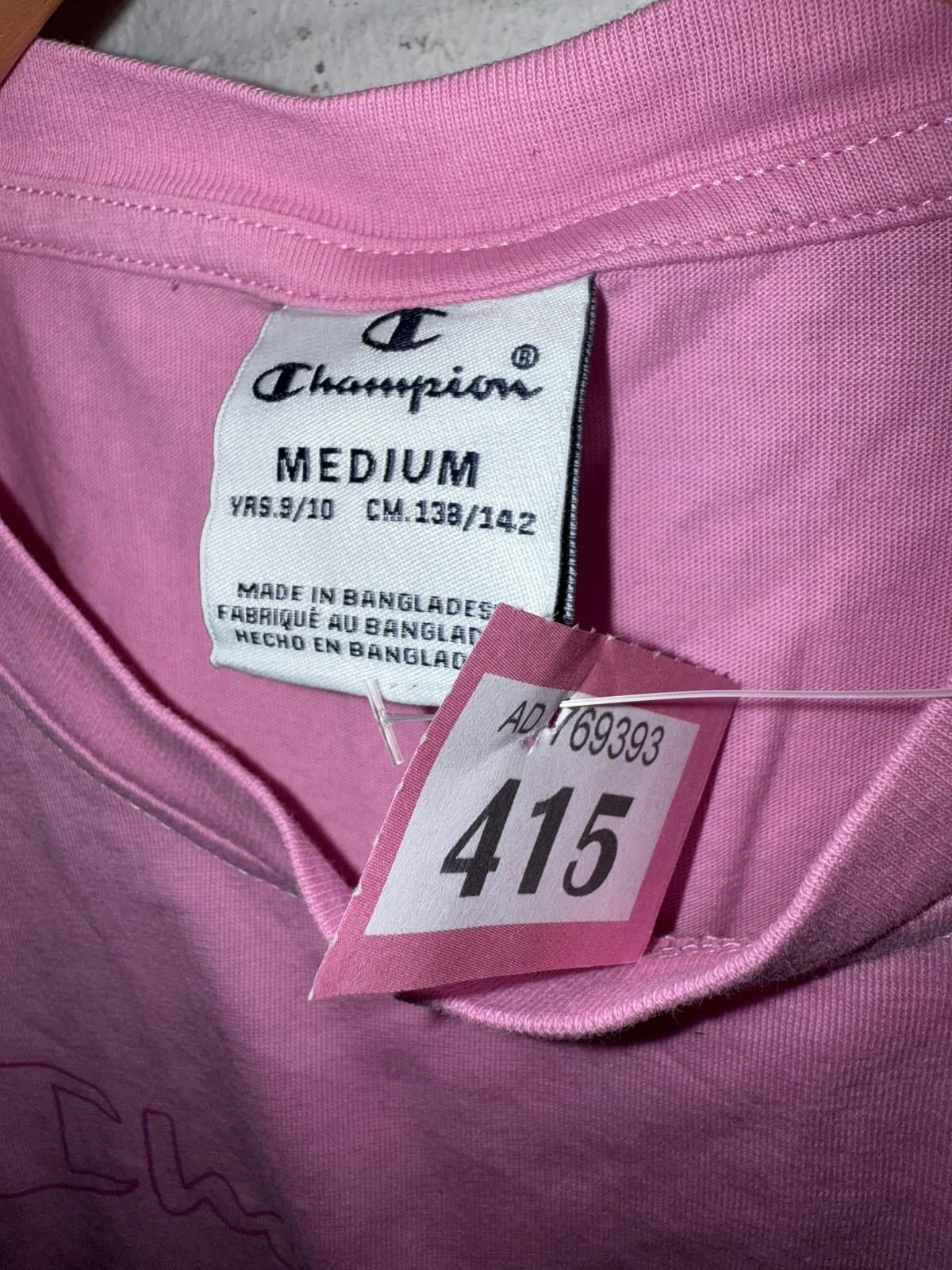 Champion Champion Pink T-Shirt - Medium Size M / US 6-8 / IT 42-44 - 2 Thumbnail