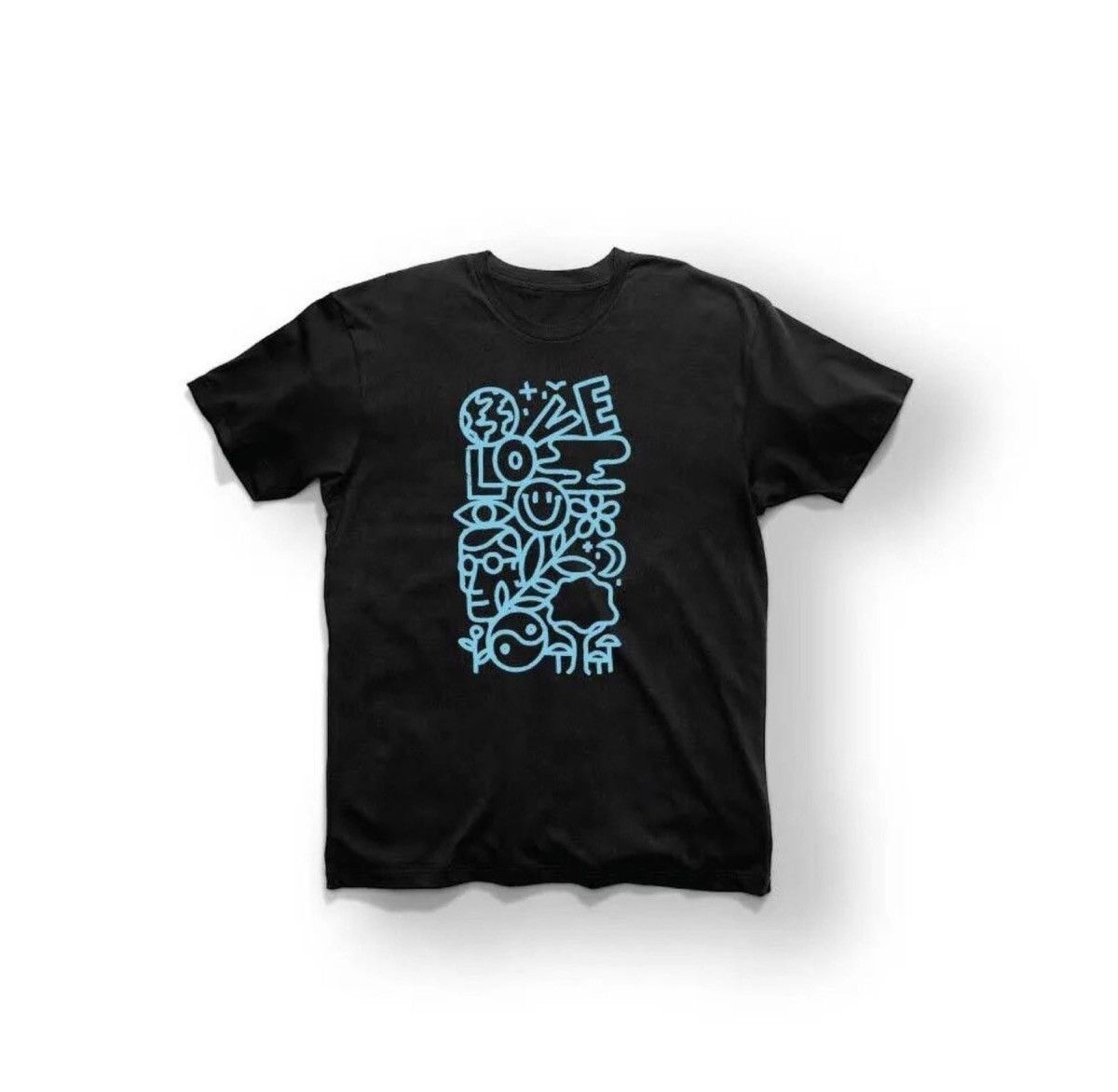 Stance Socks Men's Stance Vibez Black Cotton Blend Tee T-Shirt Large NEW Size US L / EU 52-54 / 3 - 1 Thumbnail