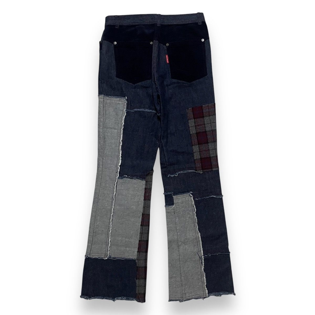 Japanese Brand ORIGINAL FLARE PATCHWORK SHINJI ABE BETTY (30×40) Size US 30 / EU 46 - 10 Thumbnail