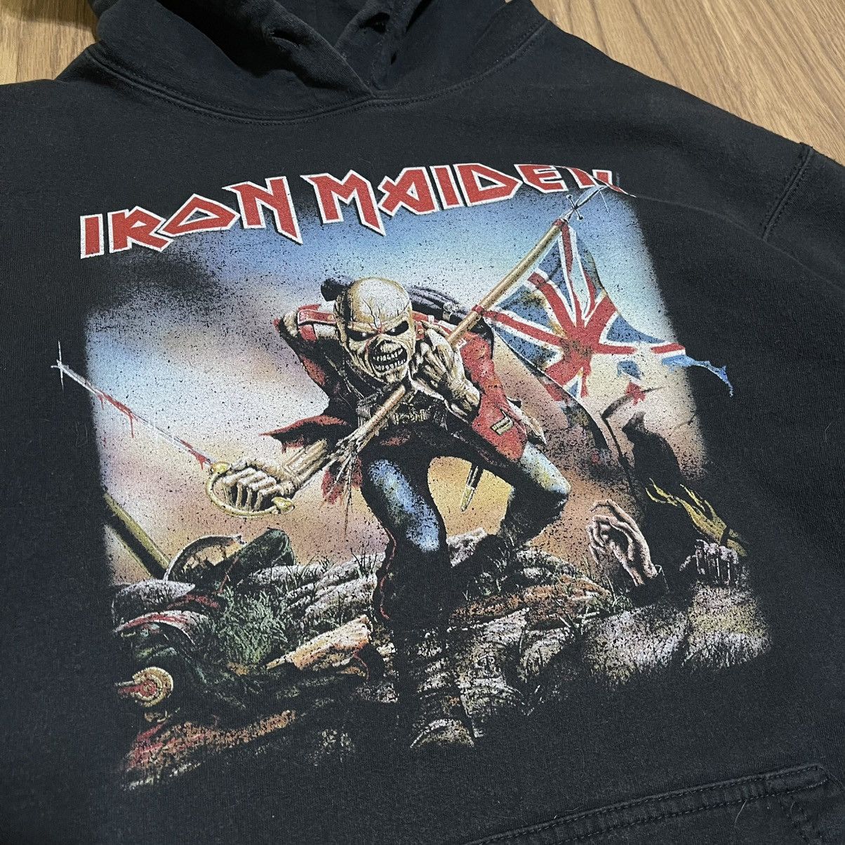 Vintage Iron Maiden “The trooper” hoodie Size US M / EU 48-50 / 2 - 3 Thumbnail