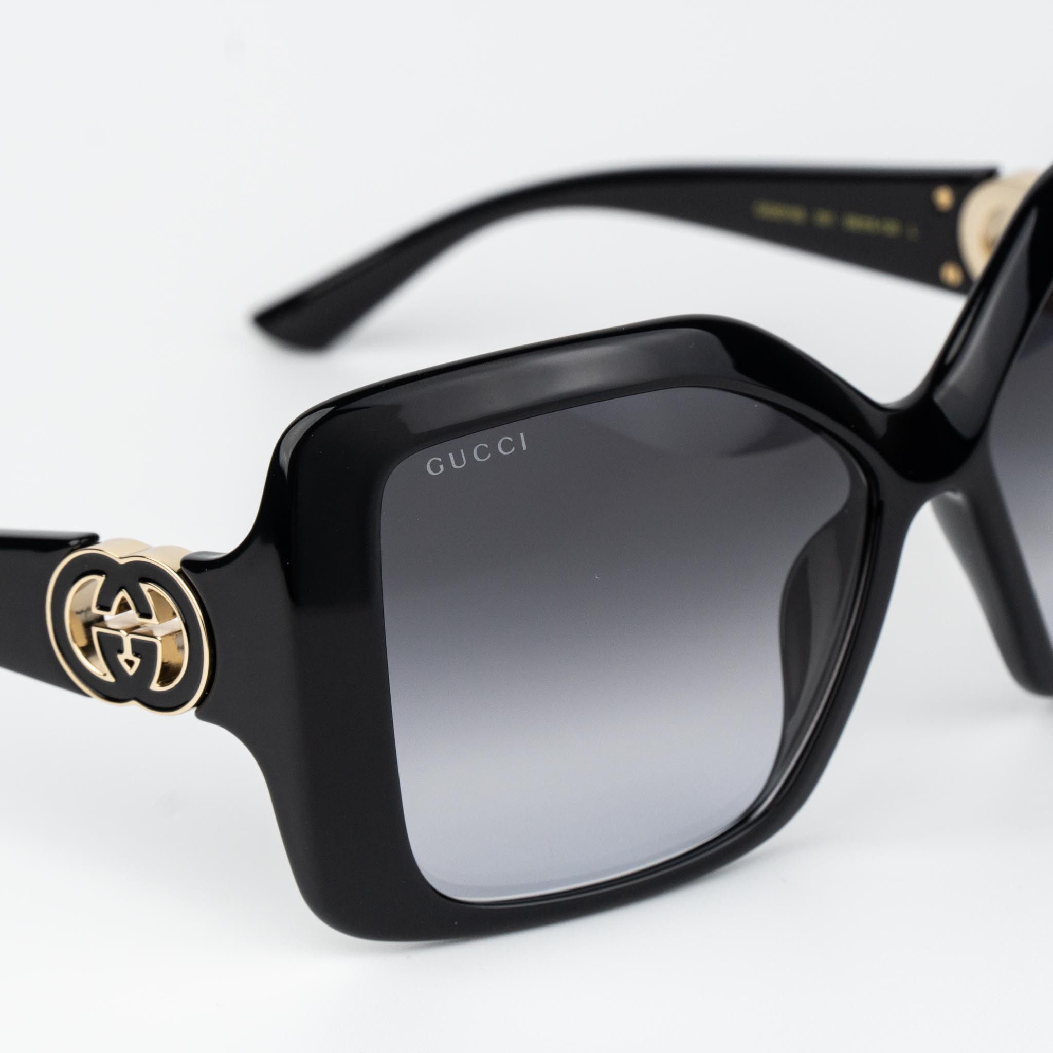 Gucci Gucci Women Sunglasses Square GG2015S 001 NEW AUTHENTIC Size ONE SIZE - 6 Thumbnail
