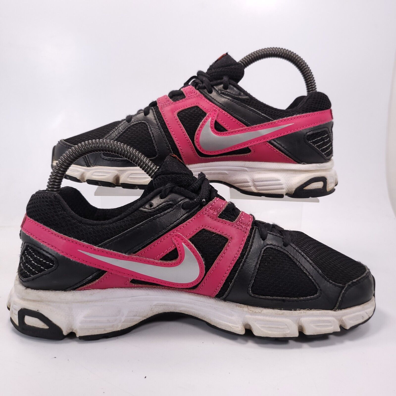 Nike Nike Downshifter 5 Shoe Womens Size 7 537571-004 Black Pink Size US 7 / IT 37 - 6 Thumbnail