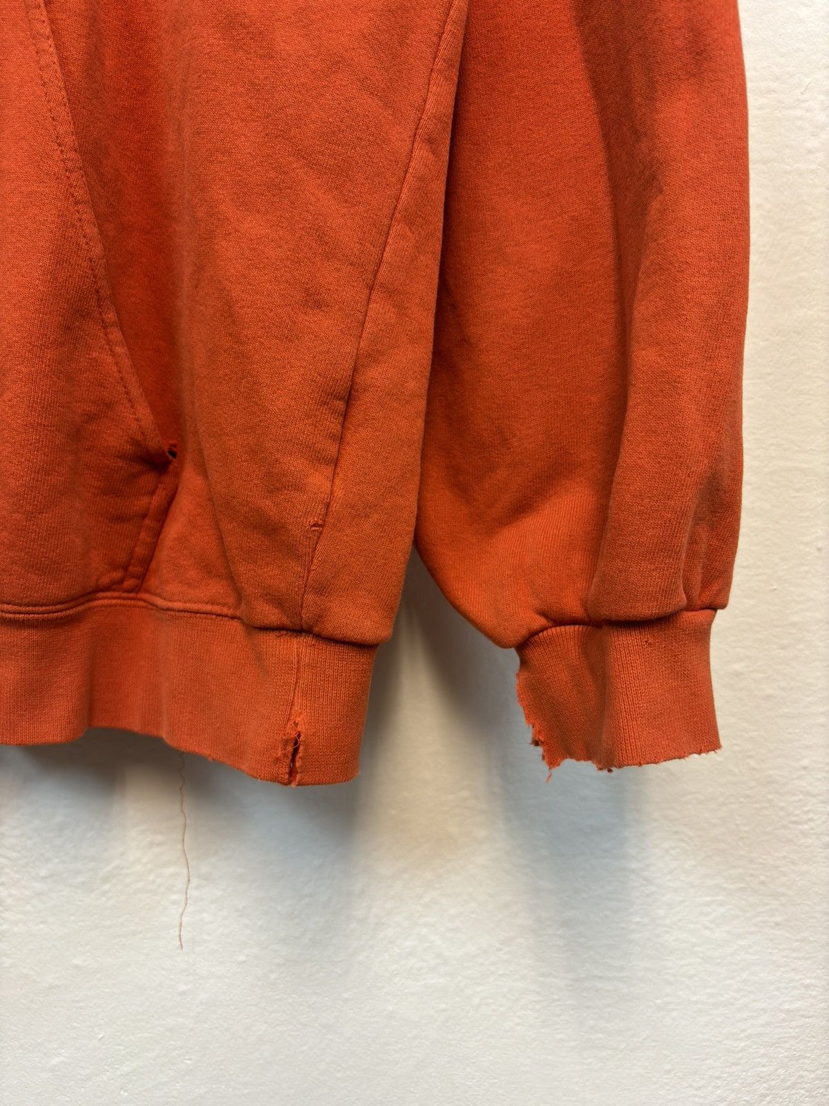 Nike × Vintage Vintage Nike oversize hoodie small logo swoosh 90s white tag Size US XL / EU 56 / 4 - 2 Thumbnail