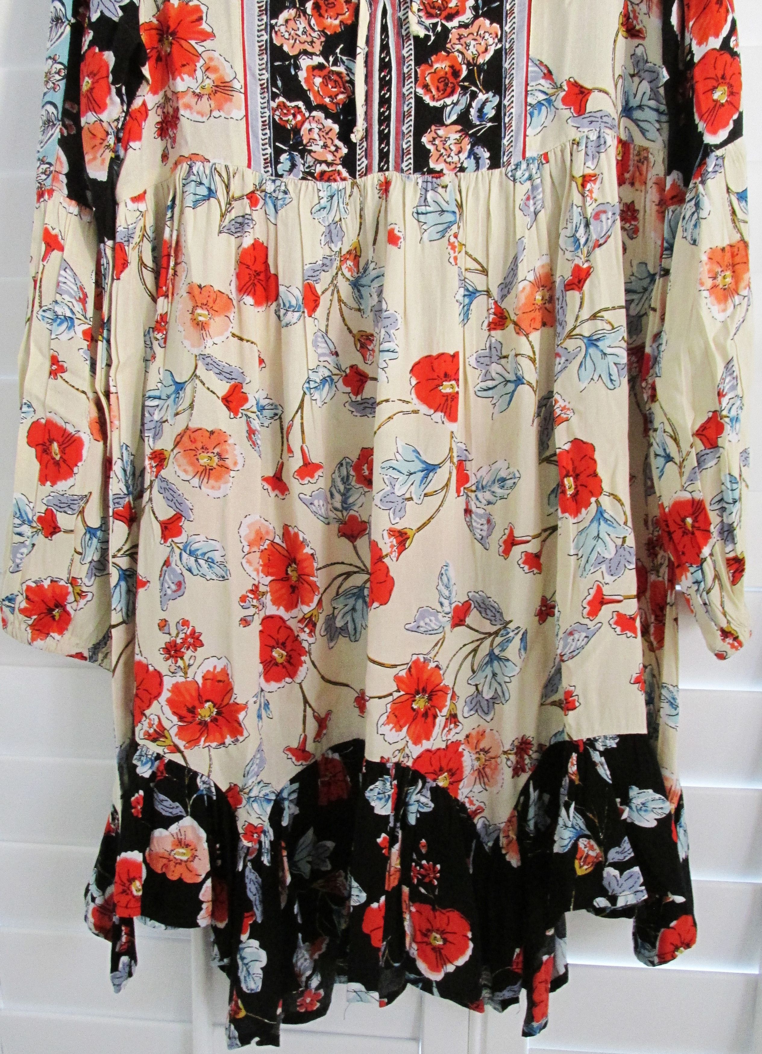 Other Patrons Of Peace Rayon floral Dress Size Small Size S / US 4 / IT 40 - 4 Thumbnail