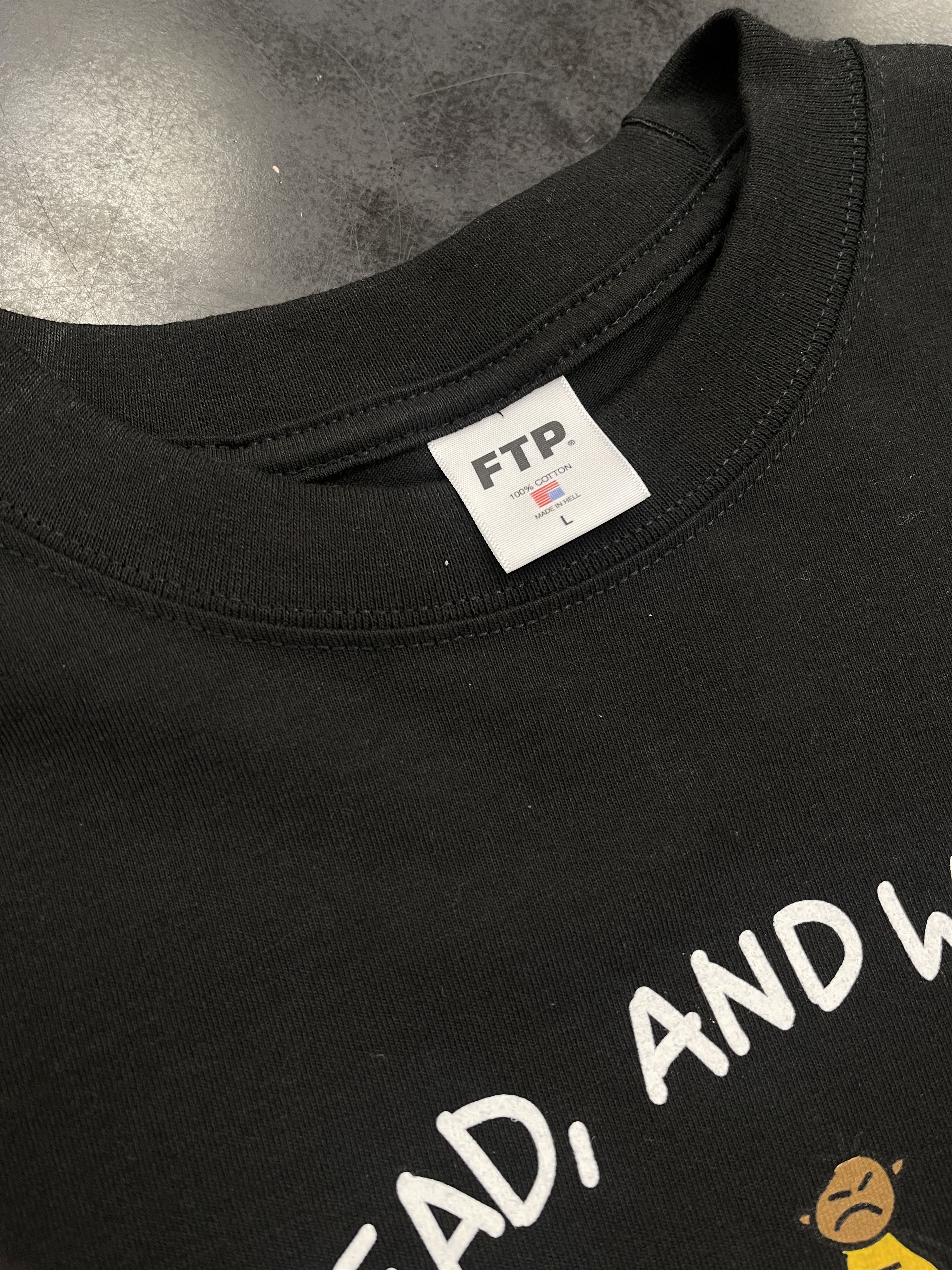 Fuck The Population FTP God Is Dead Tee Black Size US L / EU 52-54 / 3 - 3 Thumbnail
