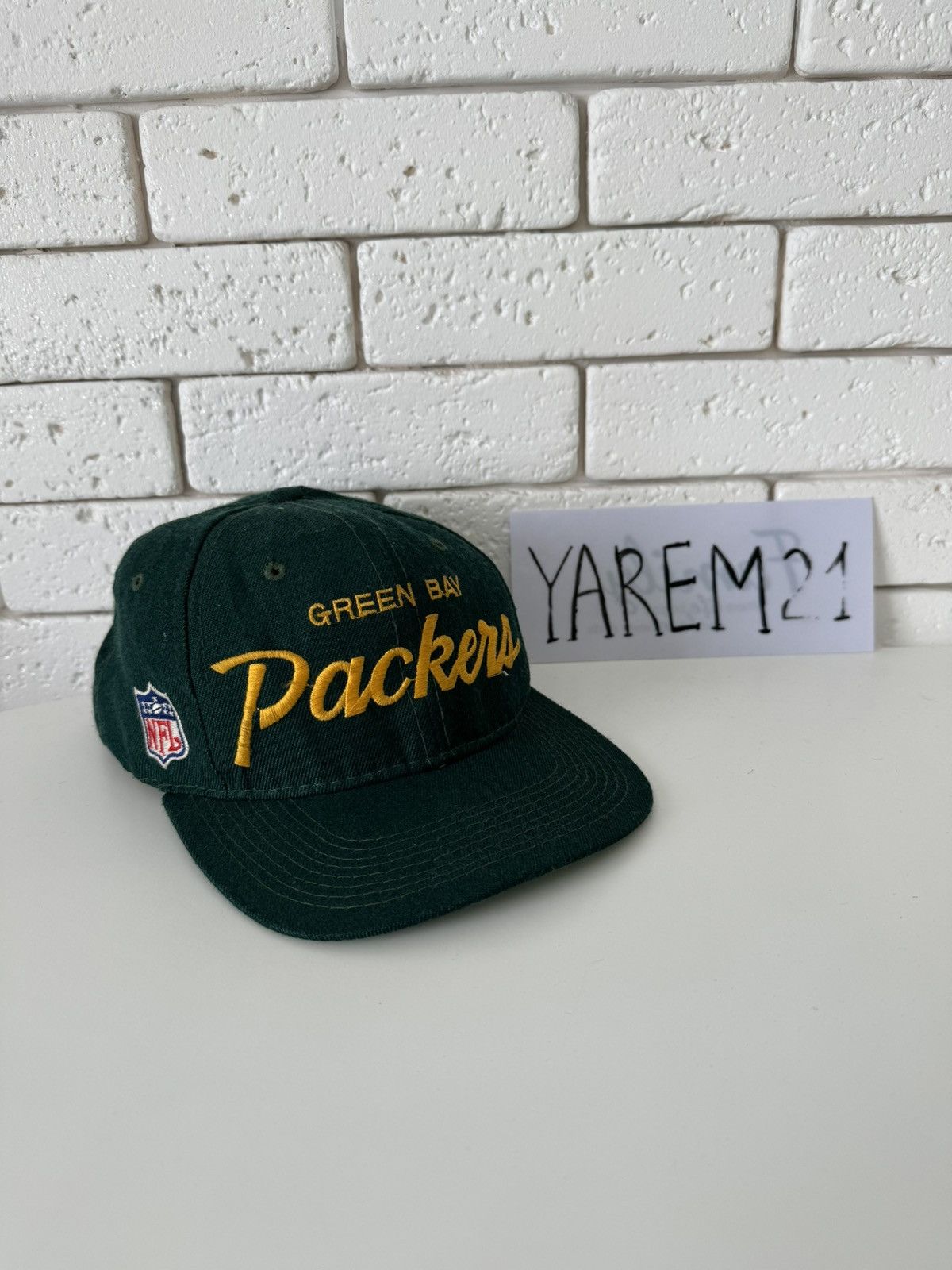 image of Nhl x Sports Specialties Green Bay Packers Vintage Cap Hat, Men's