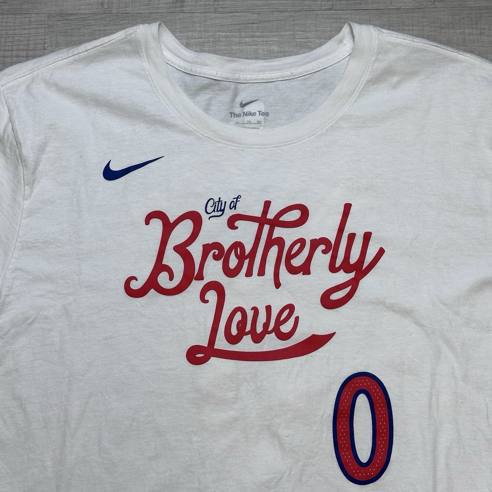 Nike 2022-23 Nike Philadelphia 76ers City Edition Tyrese Maxey 2X Size US XXL / EU 58 / 5 - 5 Thumbnail