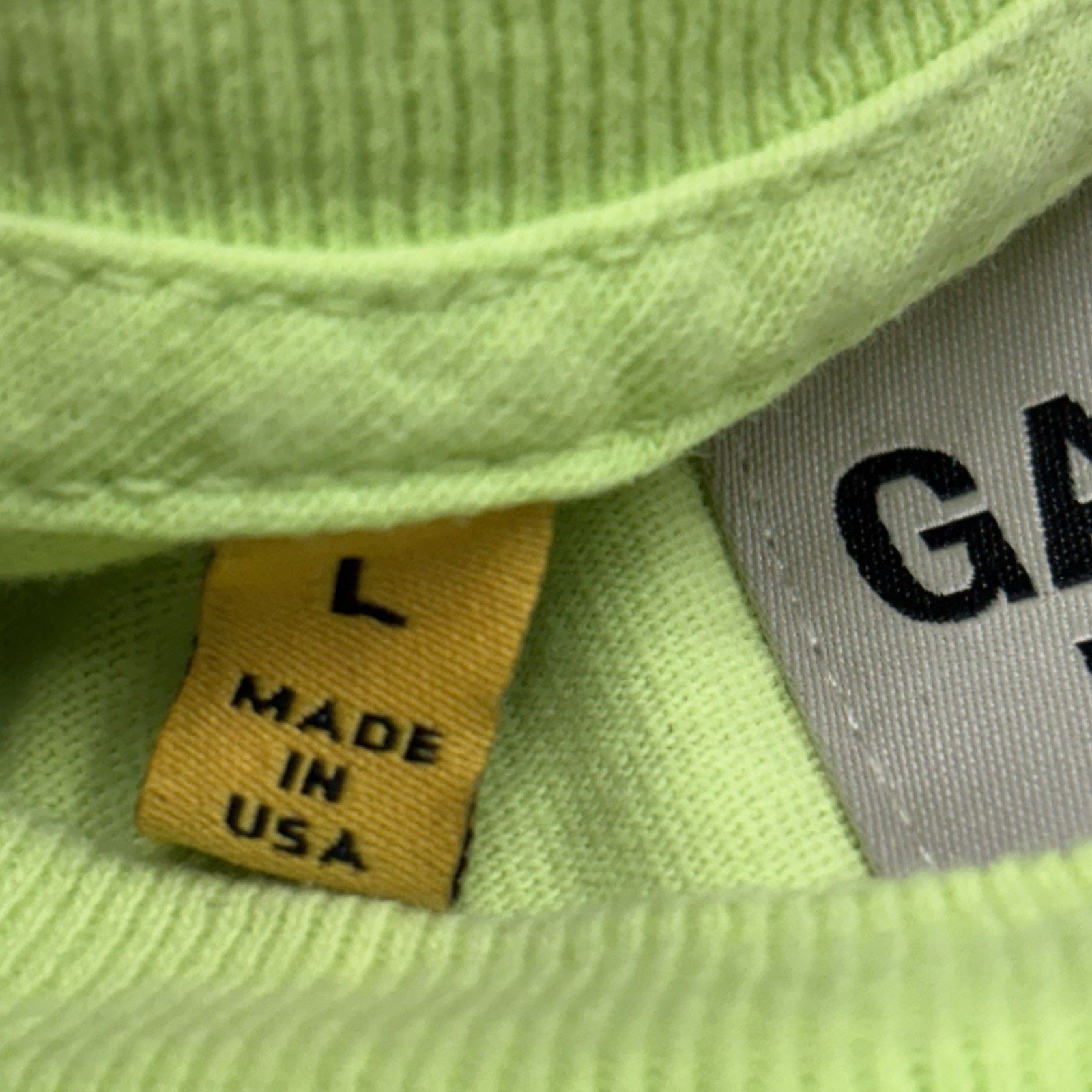 Gallery Dept. Gallery Dept Souvenir Tee ' Lime Green ' | ONLY WORN 1x Size US L / EU 52-54 / 3 - 14 Thumbnail