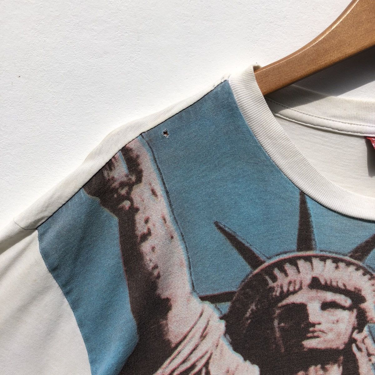 Levi's × Levi's Vintage Clothing × Vintage Vintage Levis Red Tab Statue Of Liberty Shirt Size US L / EU 52-54 / 3 - 14 Thumbnail