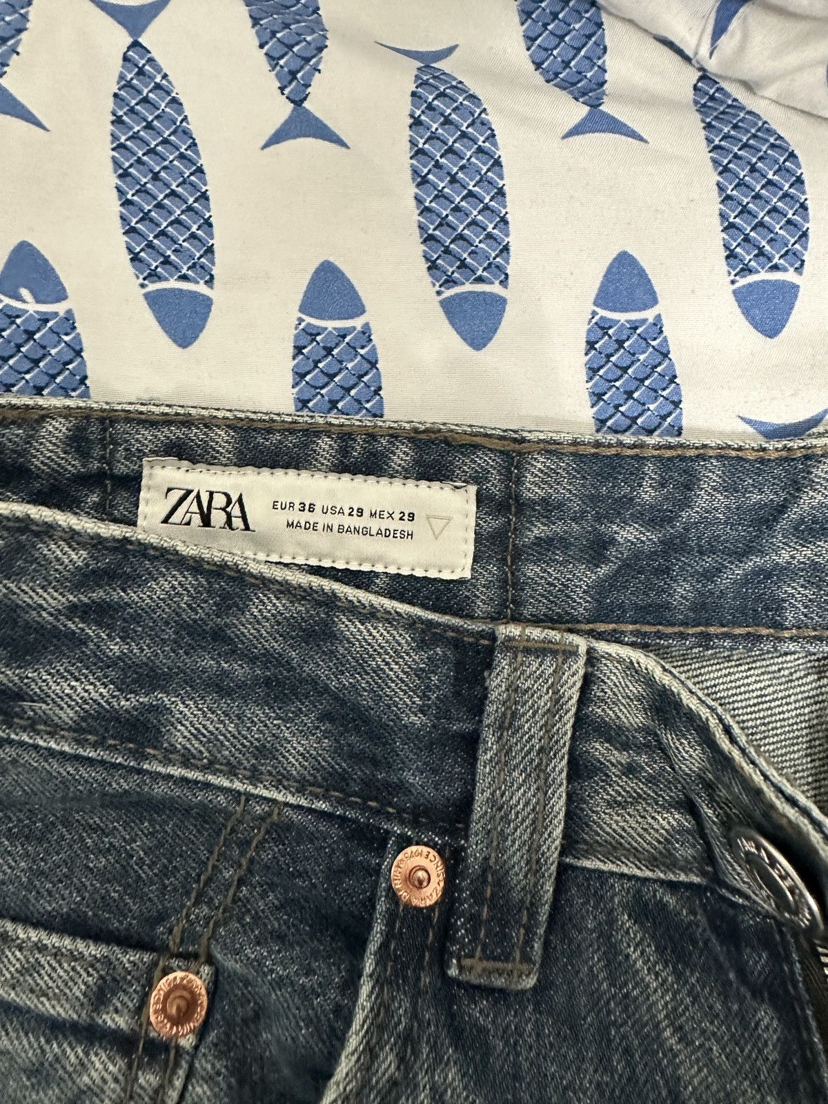 Zara Zara Baggy Pants Size US 31 - 2 Thumbnail