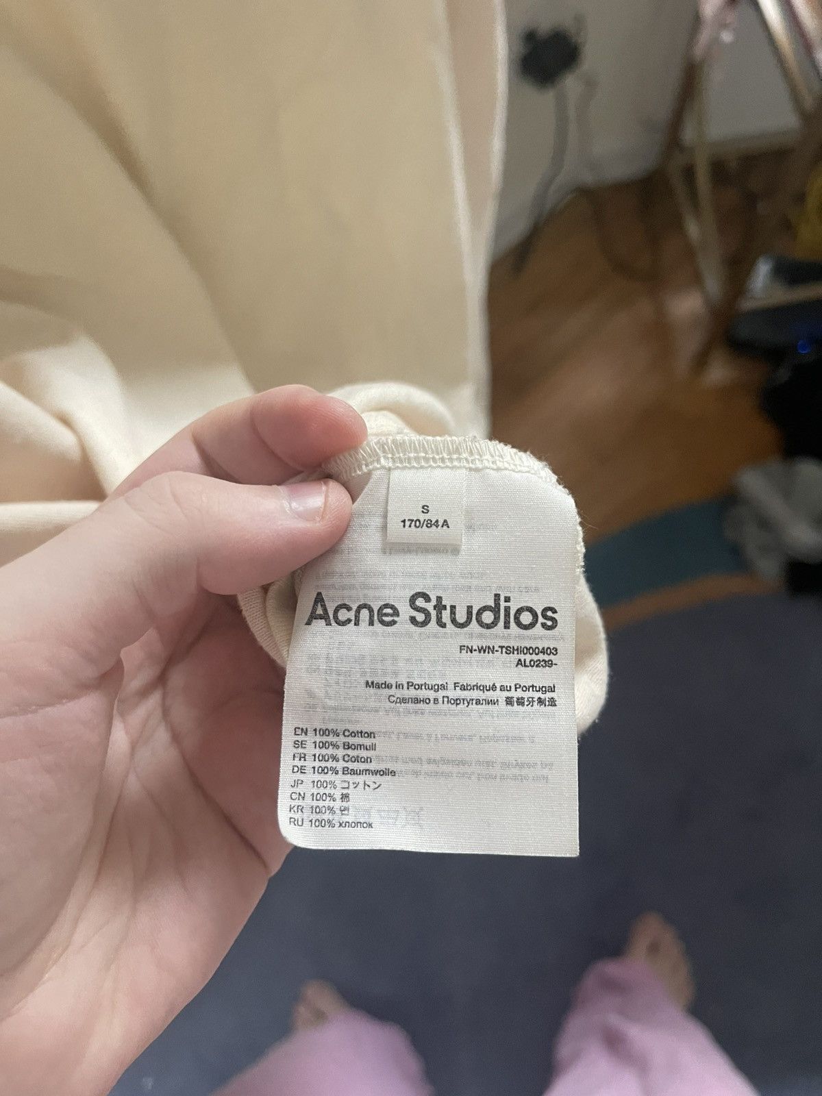 Acne Studios Oversized Renewal Energy Tee Red Size US S / EU 44-46 / 1 - 6 Thumbnail