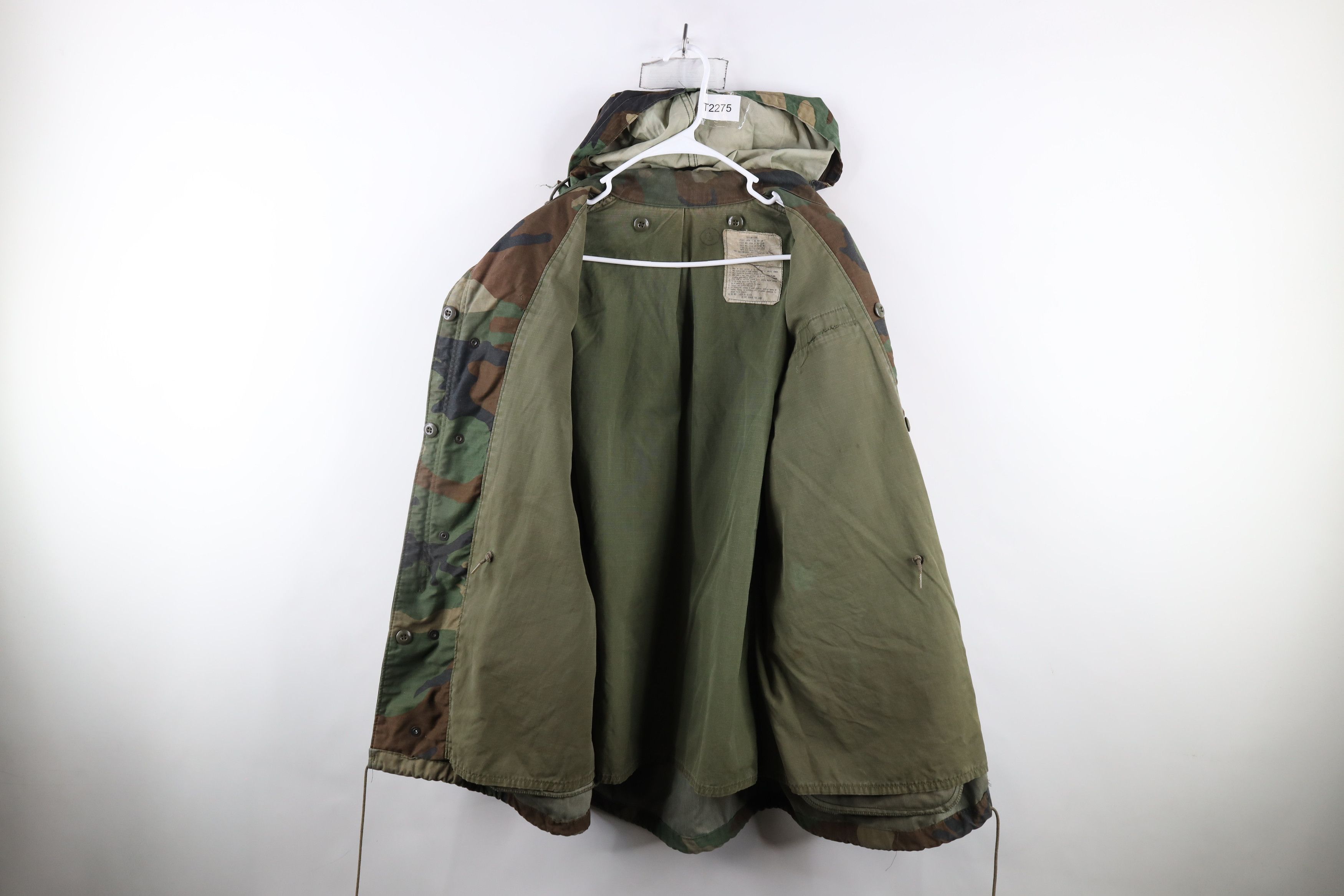 Vintage Vintage 90s Camouflage Cold Weather Field Jacket USA Size US M / EU 48-50 / 2 - 11 Thumbnail
