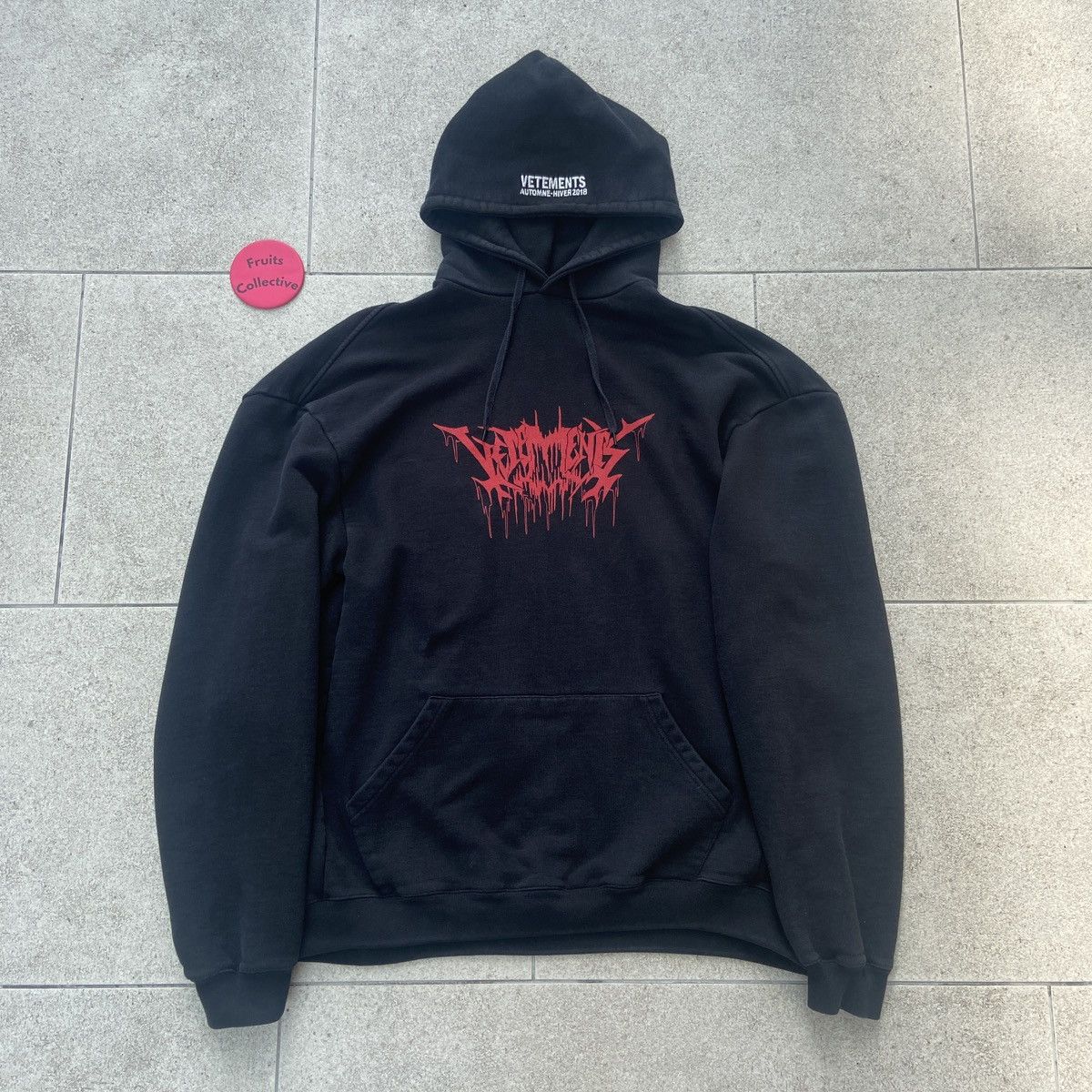 Vetements Vetements metal hoodie Size US S / EU 44-46 / 1 - 1 Thumbnail