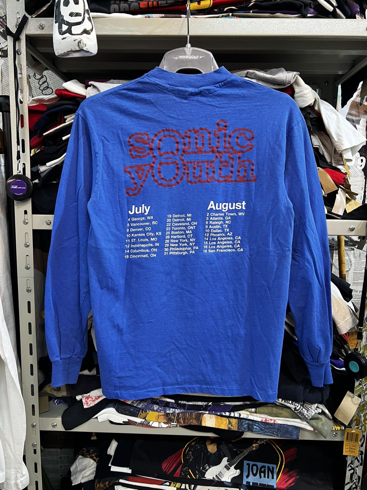 Band Tees Sonic Youth tour vintage tee Size US M / EU 48-50 / 2 - 7 Thumbnail