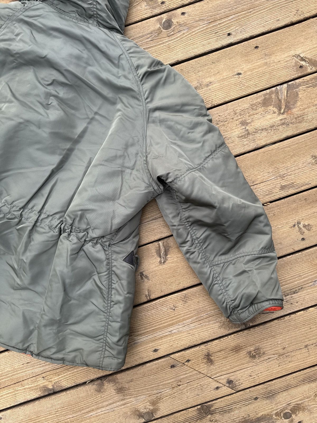 Vintage Vintage 1972 Air Force N-3B Parka Jacket Large Olive Orange Size US L / EU 52-54 / 3 - 18 Thumbnail