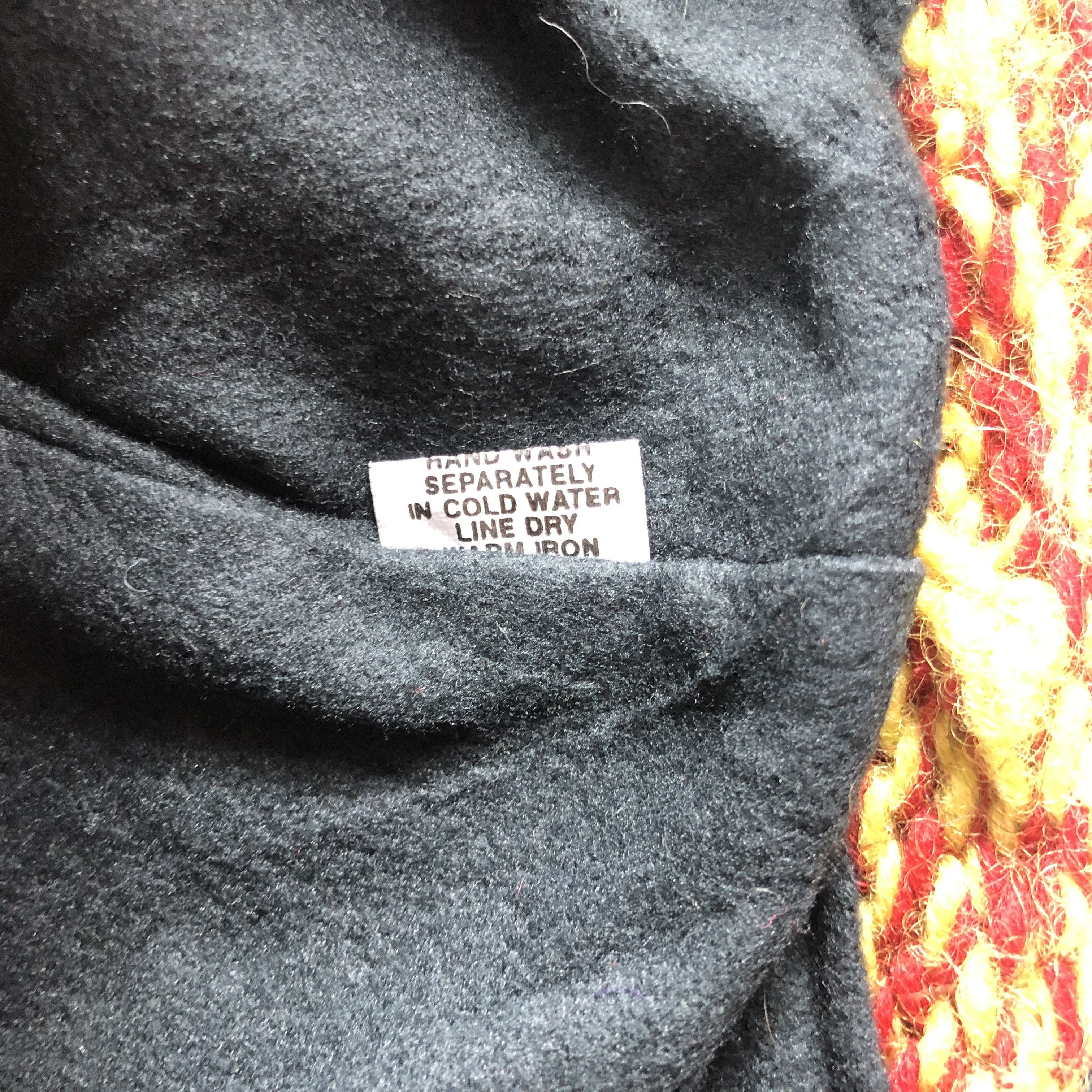 Japanese Brand × Vintage Unknown Stripe Ear Flap Hat Beanie Snow Hat Snow Cap -D181 Size ONE SIZE - 5 Thumbnail