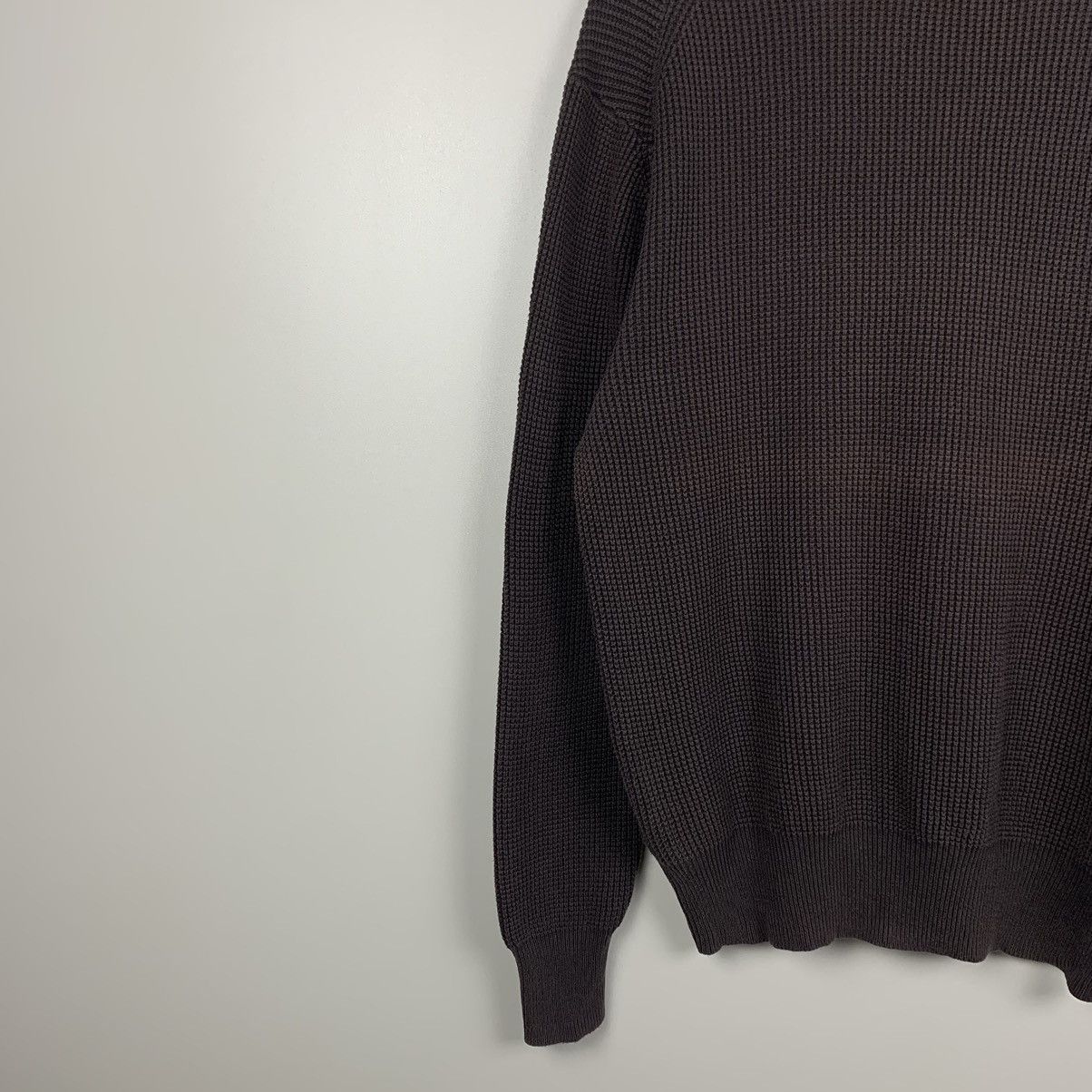 Allsaints Allsaints Trias Crew Sweater Cotton Men’s Size Medium Brown Size US M / EU 48-50 / 2 - 10 Thumbnail
