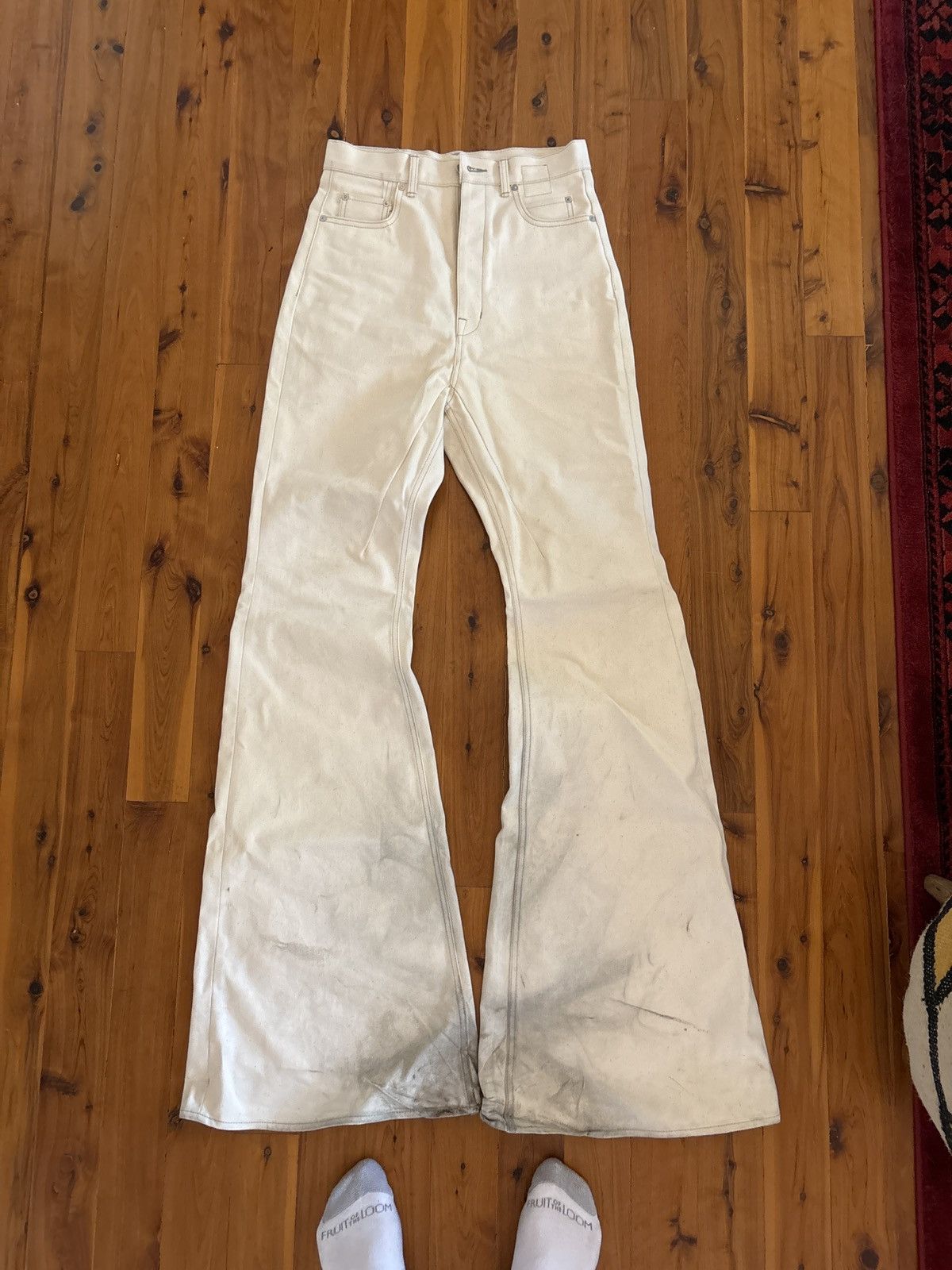 Rick Owens Rick Owen’s Bolan Bootcut Jeans Size US 28 / EU 44 - 1 Thumbnail
