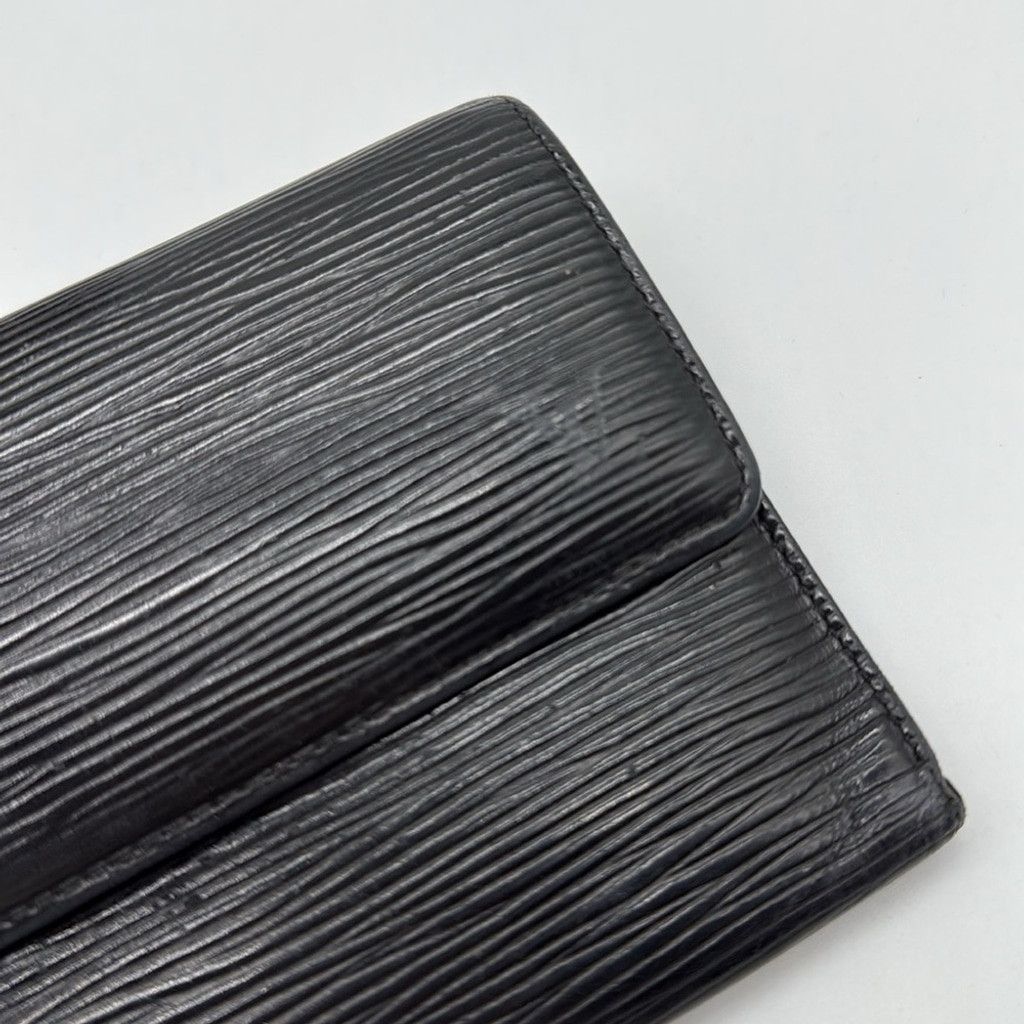 Louis Vuitton Louis Vuitton Epi Porte Tresor International Wallet Black Size ONE SIZE - 4 Thumbnail