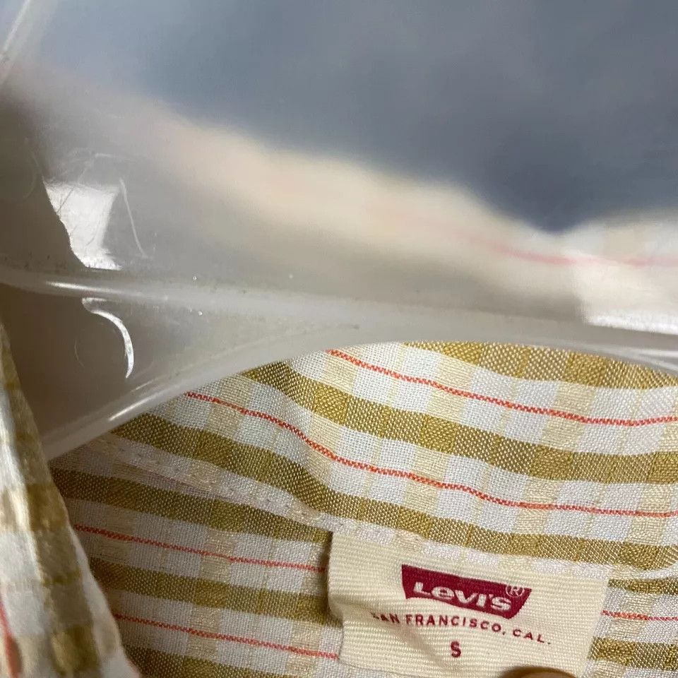 Levi's Levi's Button Up Top Women's Small Long Sleeve Striped S Size S / US 4 / IT 40 - 3 Thumbnail