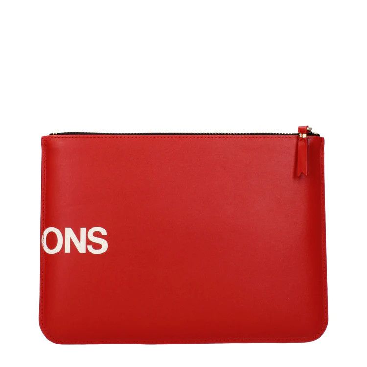 Comme des Garcons ob1o1e1024 Size: OS / Leather Clutches in Red Size ONE SIZE - 3 Thumbnail