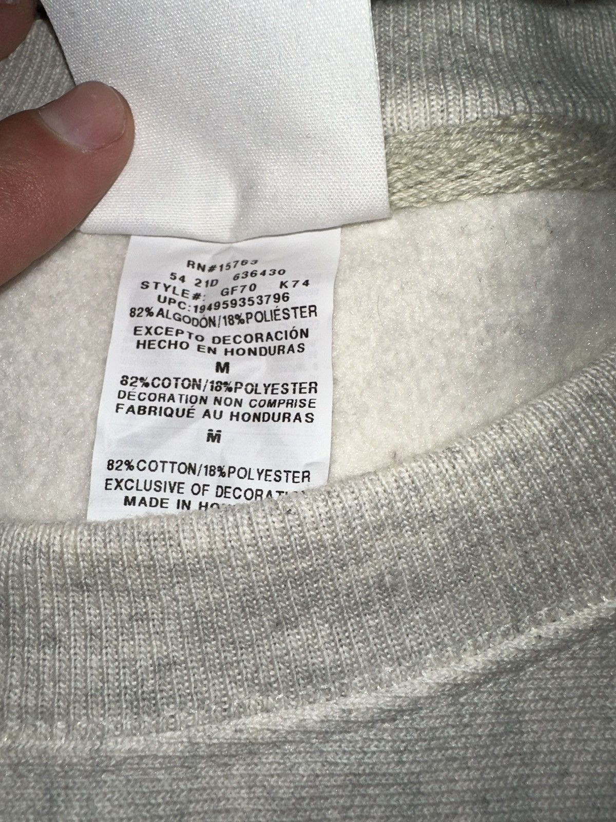 Champion Reverse weave crewneck Size US M / EU 48-50 / 2 - 5 Thumbnail