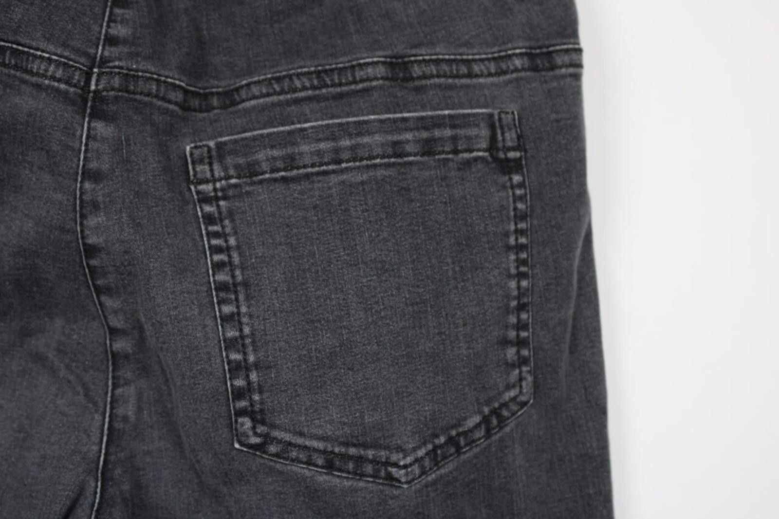 Oscar De La Renta OSKA Wash Denim Elastic Waist Stretch Skinny Jeans Size 2 Size 26" / US 2 / IT 38 - 8 Thumbnail