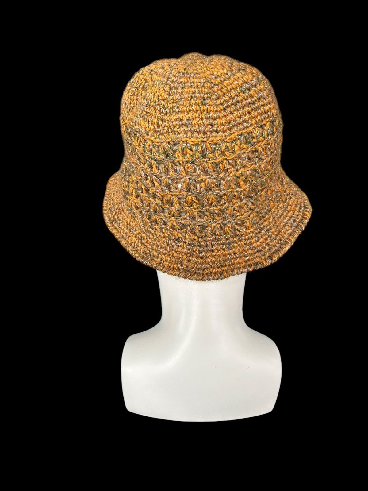 Japanese Brand × Kapital × Vintage Crochet Knitted Handmade Bucket Hats ☠️☠️ Size ONE SIZE - 3 Thumbnail