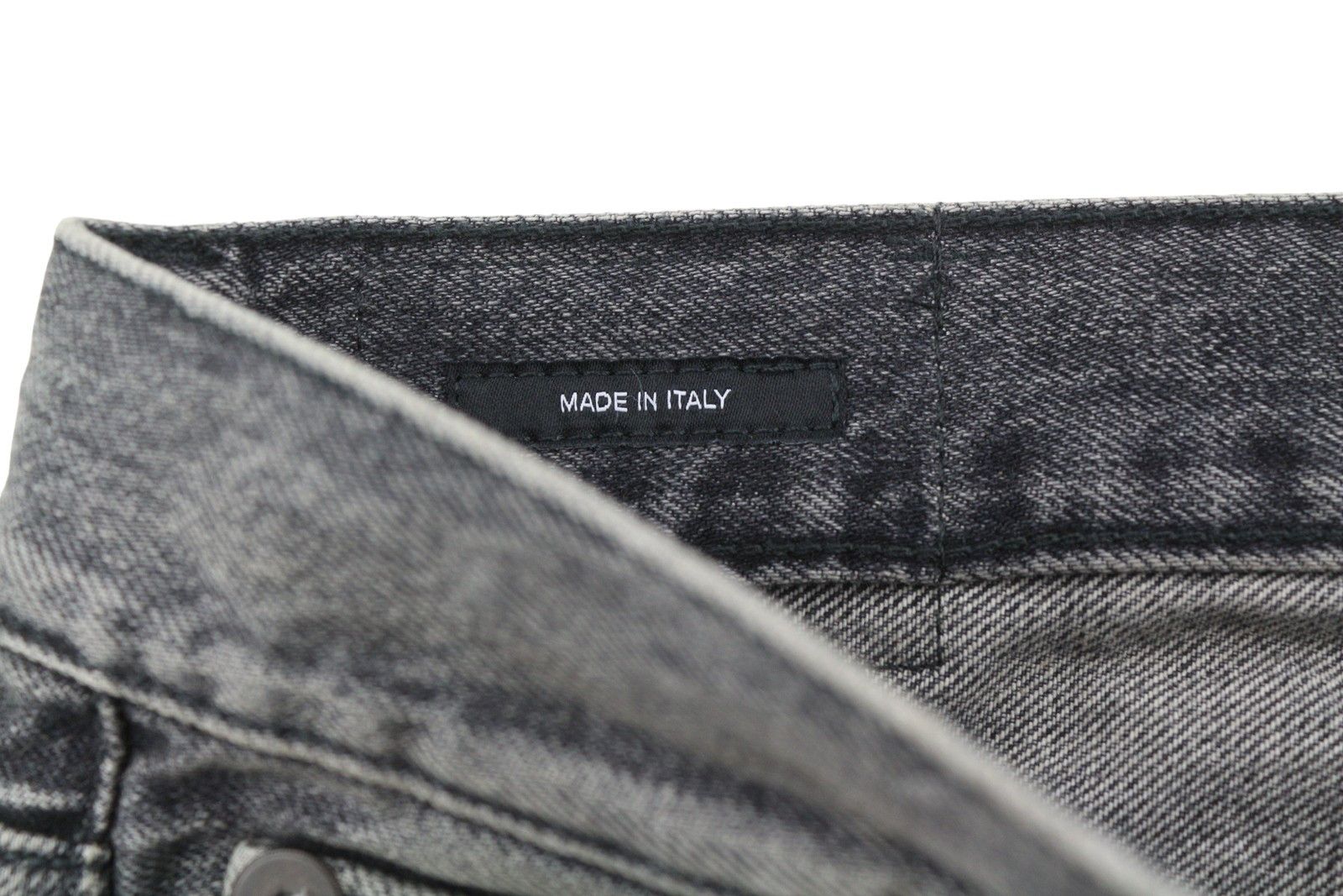 R13 BOYFRIEND 26 Leyton Black Faded Whiskers Zip FW25 86813 Size 26" / US 2 / IT 38 - 6 Thumbnail