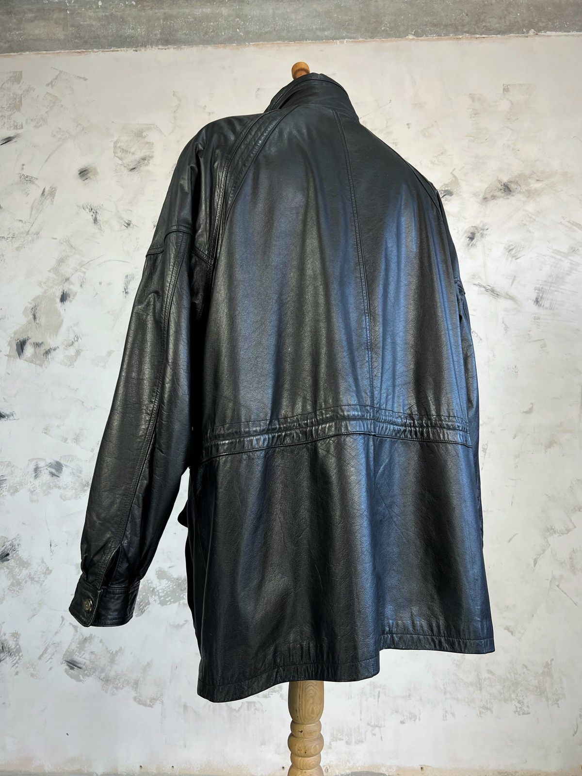 Aldo Vintage Aldo Colitti Leather Jacket Size XL - XXL 56 Size US XXL / EU 58 / 5 - 6 Thumbnail
