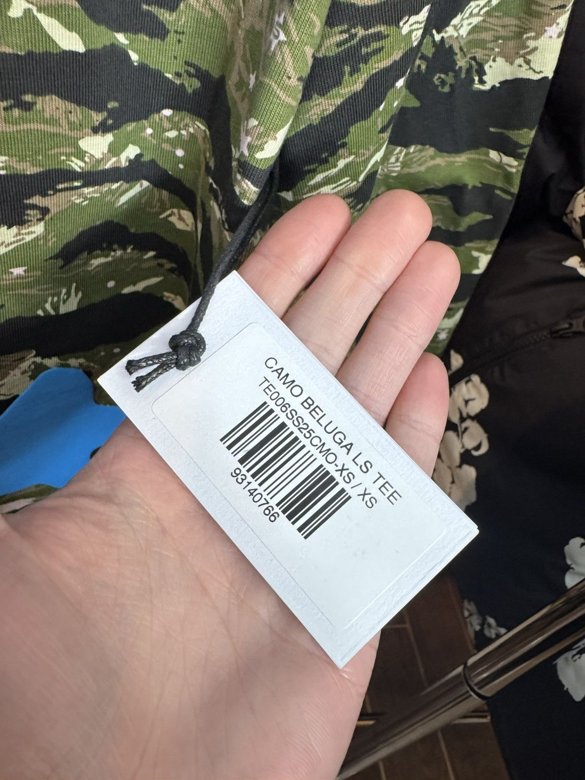 Sp5der Sp5der Beluga Tiger Camo Long-sleeve Tee - Size XS Size US XS / EU 42 / 0 - 4 Thumbnail