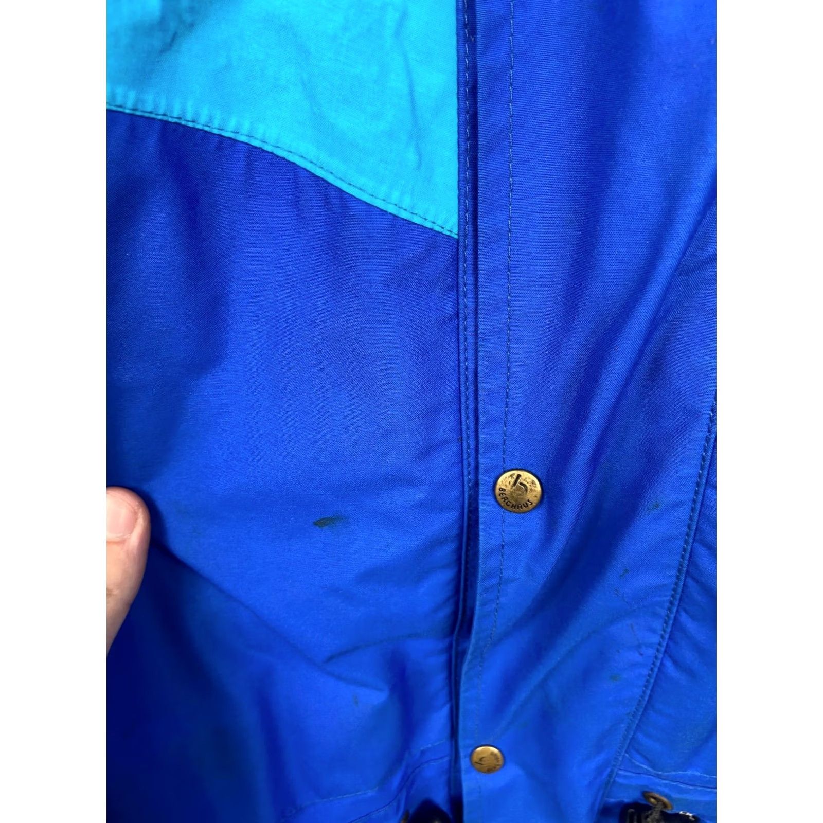 Berghaus VINTAGE Berghaus Trango Extrem 7000 Gore-Tex Jacket Men 2XL Blue 90s Outdoor Ski Water Resistant Windbreaker Size US XXL / EU 58 / 5 - 4 Thumbnail