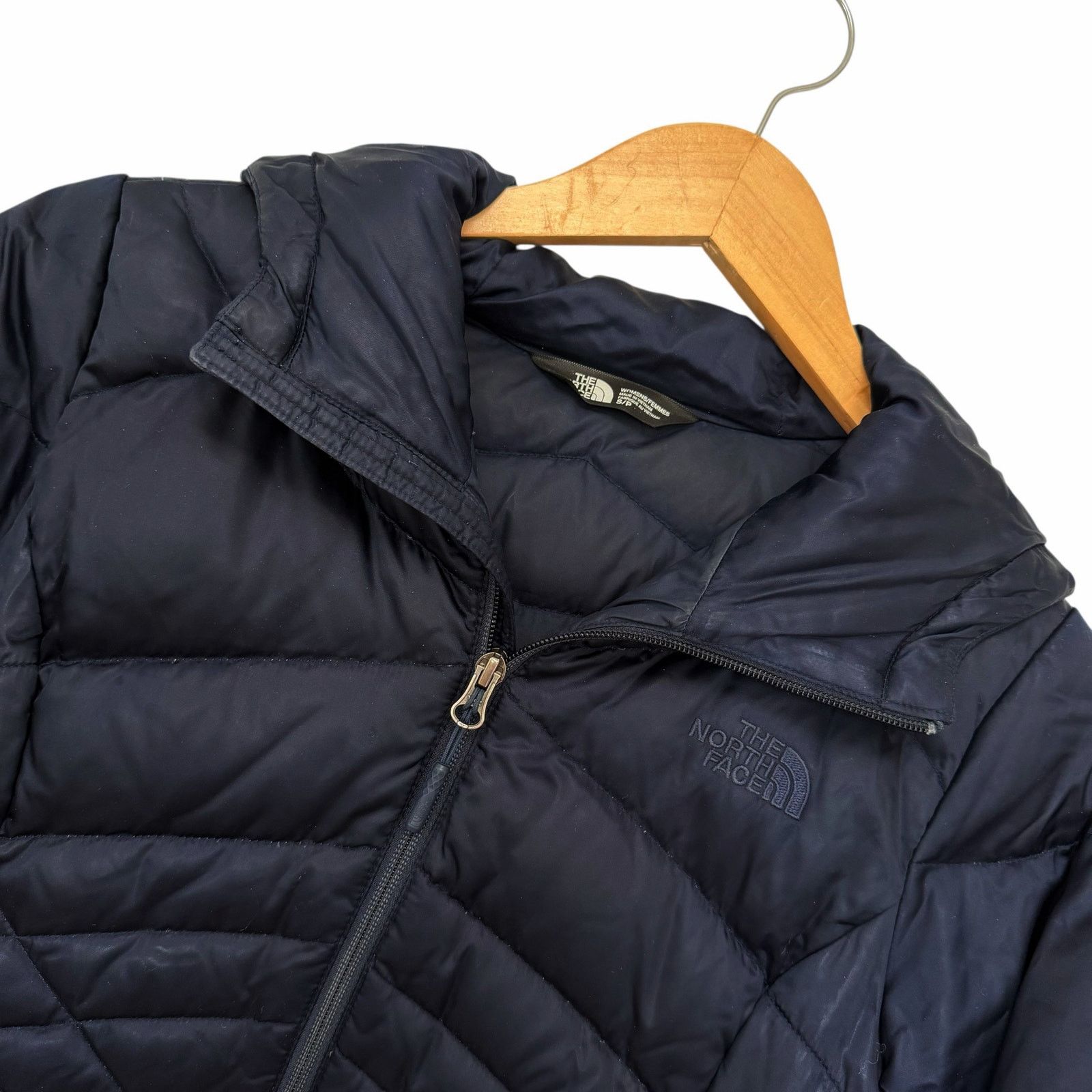 The North Face The North Face Navy Blue 550 Down Puffer Jacket Sz S Size S / US 4 / IT 40 - 2 Thumbnail
