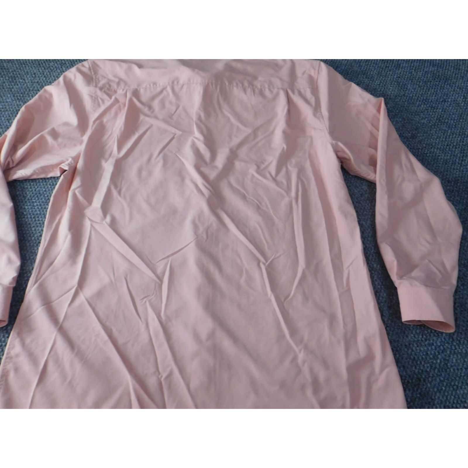Pinko Kilburne and Finch Dress Shirt Men 17 Pink Solid Long Sleeve Button-Down Collared Regular Size 17 Mens Brooks Brothers 346 Modern Formal N/A Size 46R - 7 Thumbnail