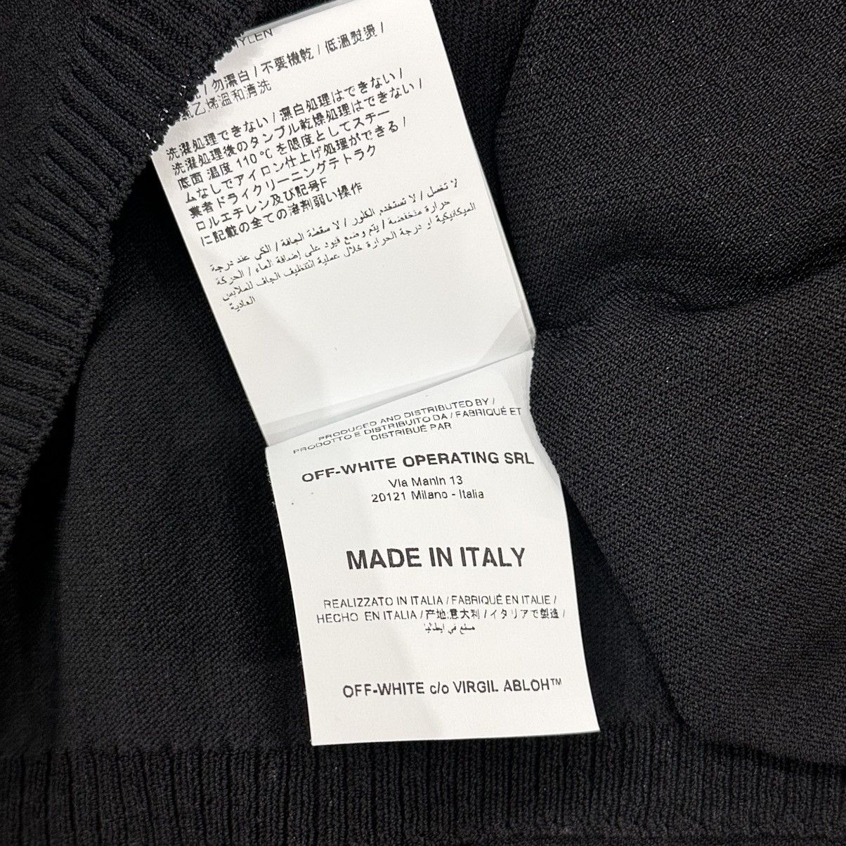 Off-White OFF_WHITE BLACK KNIT MIDI DRESS SIZE 42 Size M / US 6-8 / IT 42-44 - 6 Thumbnail