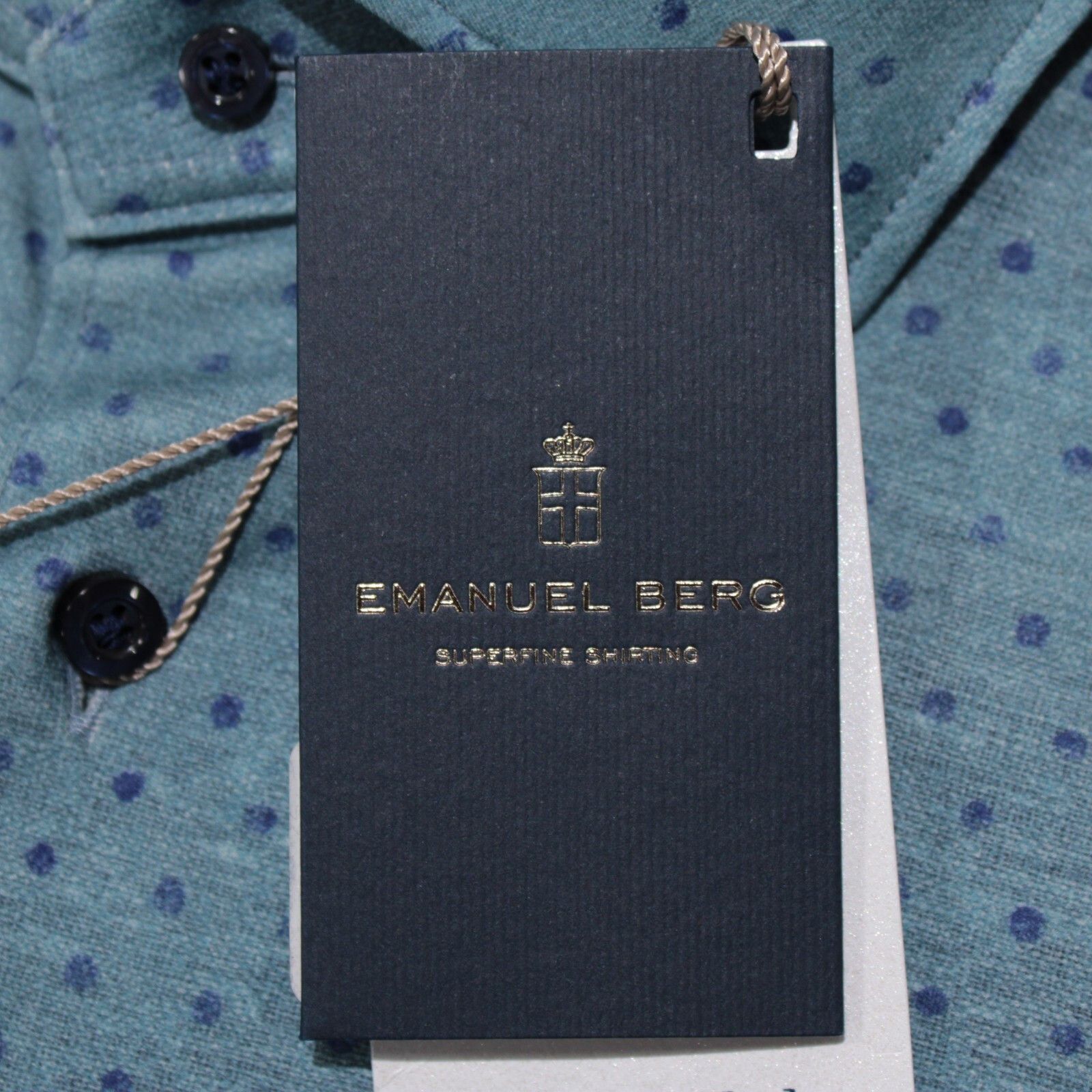 Other Emanuel Berg New with tags Shirt Size L US In Blue Size US L / EU 52-54 / 3 - 2 Thumbnail