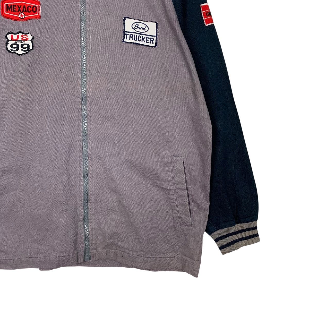 Japanese Brand Bard Trucker US Route 99 Hooded Zipper Jacket Size US L / EU 52-54 / 3 - 4 Thumbnail