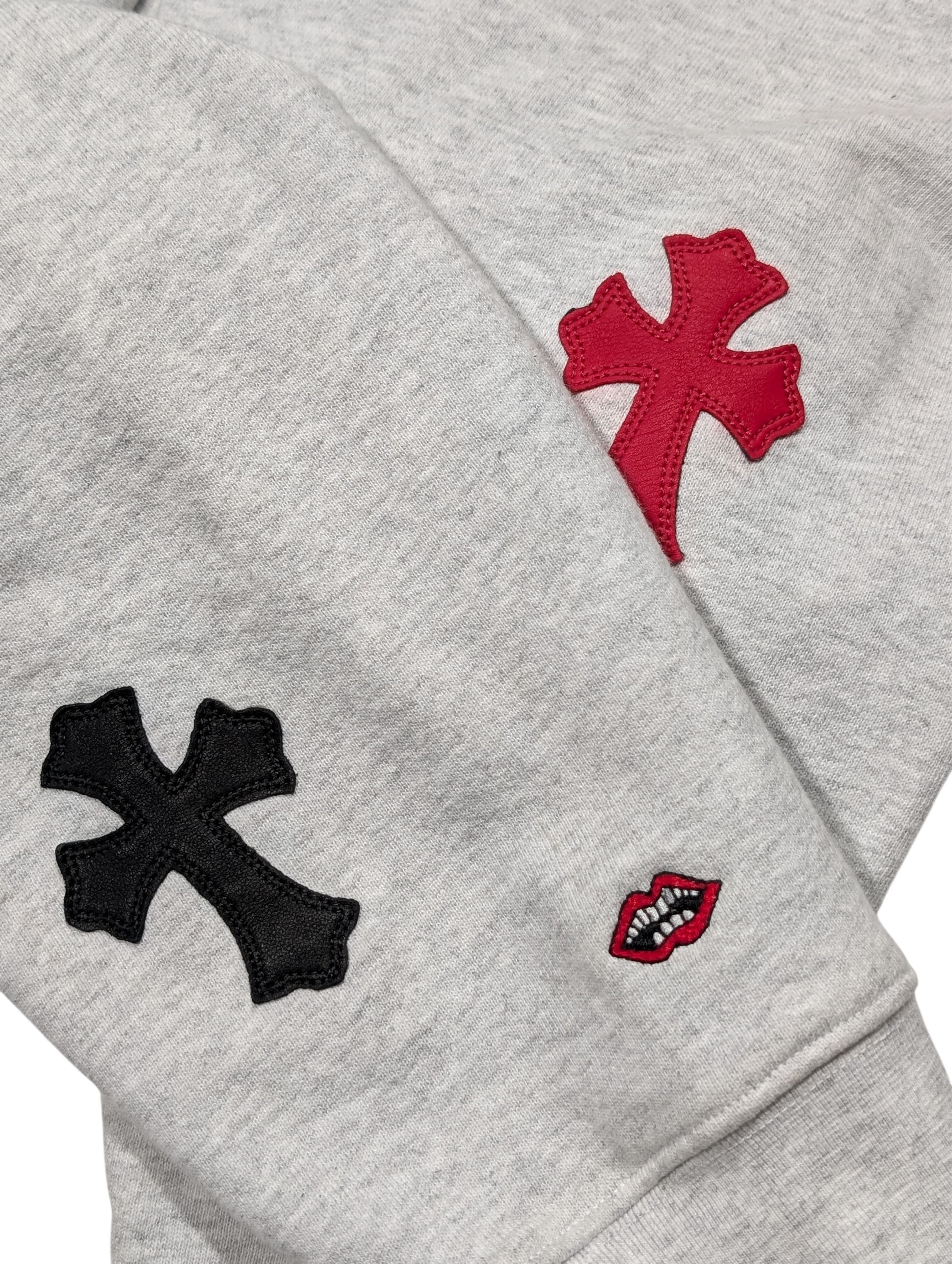 Chrome Hearts Multi Cross Matty Boy Chrome Hearts Patch Hoodie Grey 2021 Size US XL / EU 56 / 4 - 6 Thumbnail