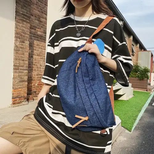 Other Unisex Denim Shoulder Bag Size ONE SIZE - 3 Thumbnail
