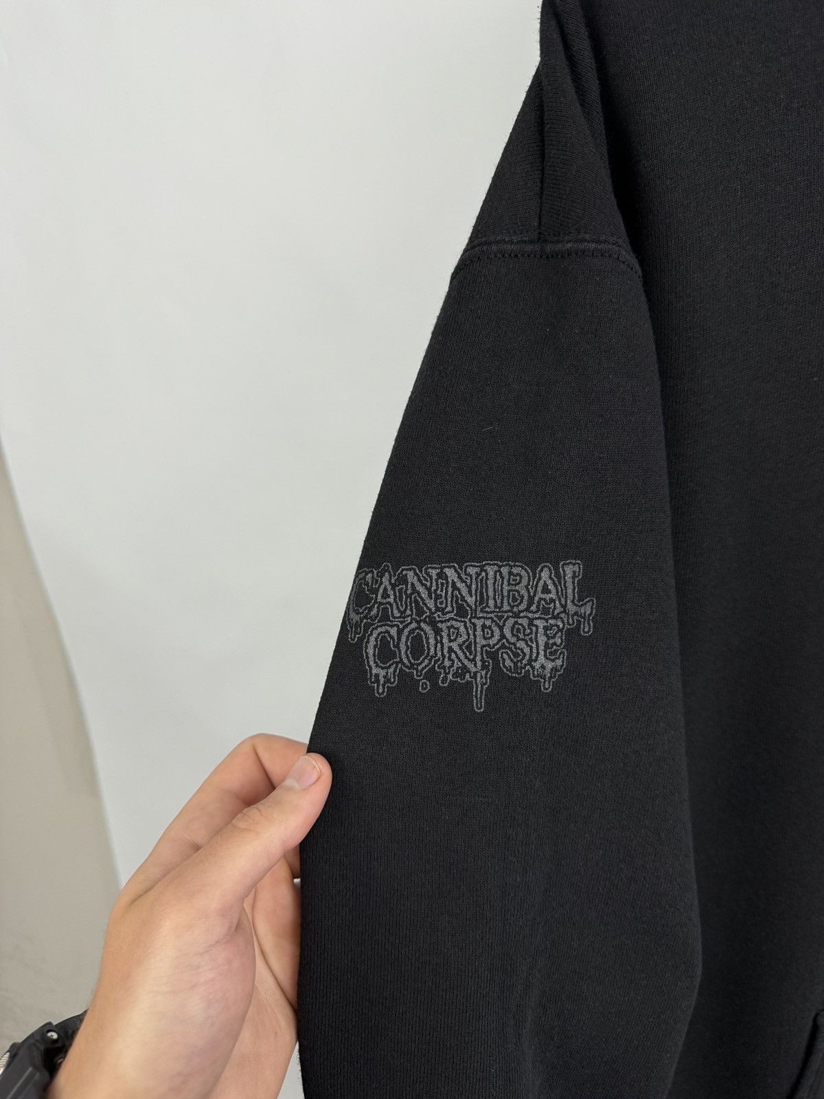 Band Tees 🇺🇸 Vintage 2004 Cannibal Corpse Nothing Left To Mutilate Hood Size US XL / EU 56 / 4 - 7 Thumbnail