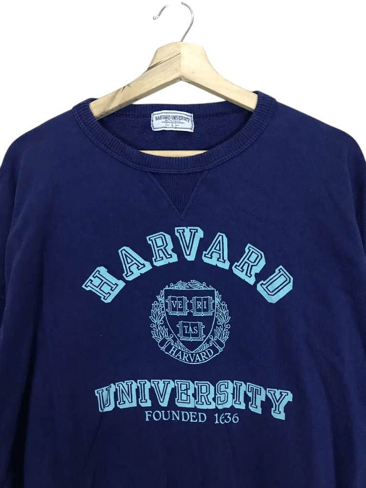 Vintage Vintage Harvard University Sweatshirts Size US L / EU 52-54 / 3 - 3 Thumbnail