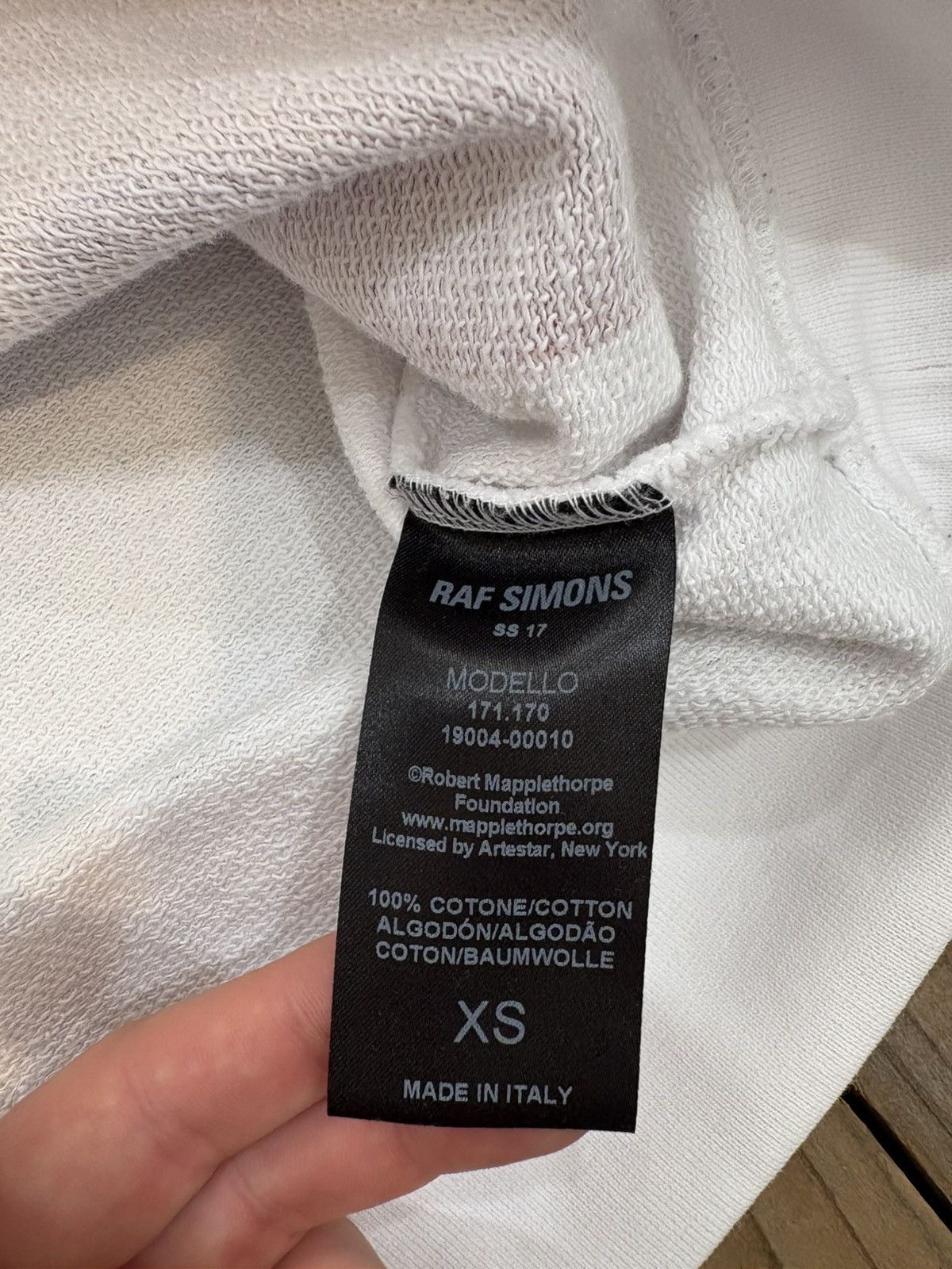 Raf Simons Robert Mapplethorpe Calla Lilly Oversized hoodie Size US XS / EU 42 / 0 - 6 Thumbnail