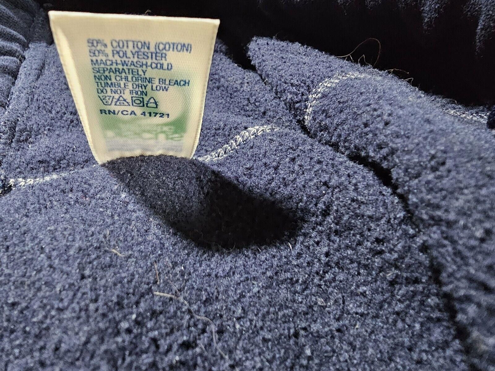 Designer Vintage Discus Athletic Sweatpants XL Blue Cuffed Joggers Size US 36 / EU 52 - 3 Thumbnail