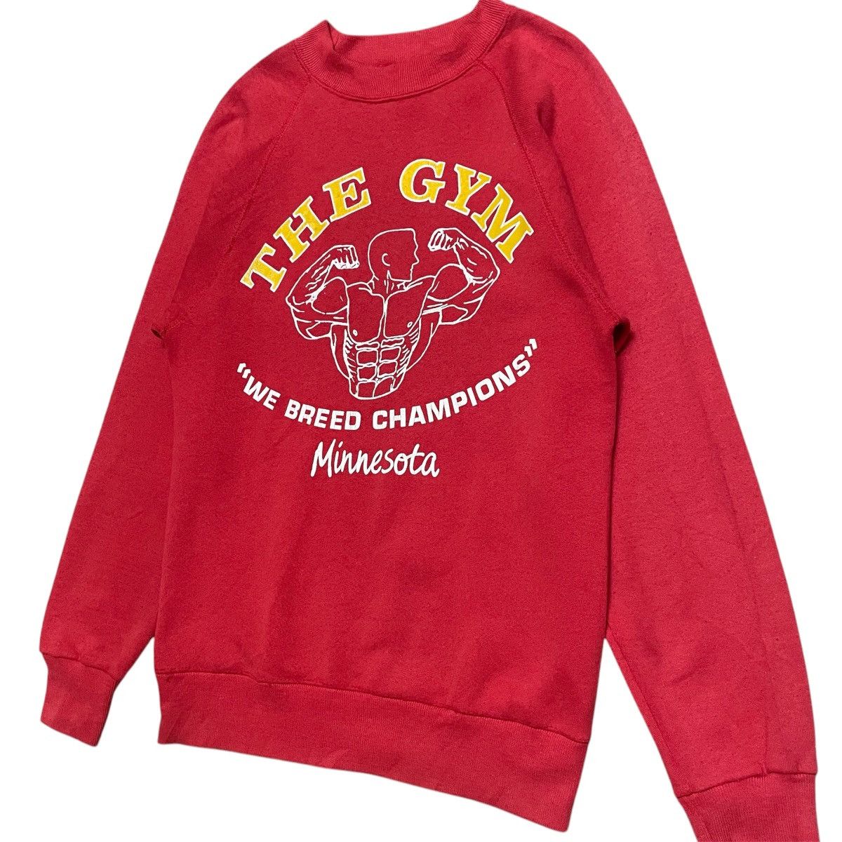 Soffe × Vintage Vintage 80s The Gym Minnesota Crewneck Sweatshirt Size US S / EU 44-46 / 1 - 2 Thumbnail