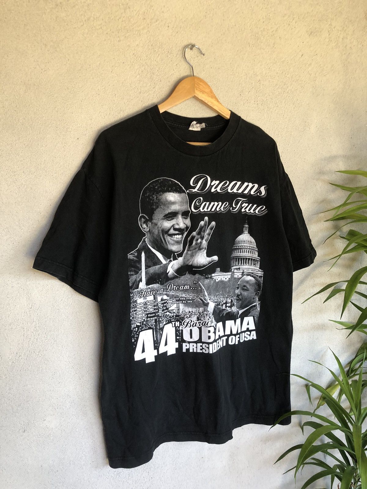 Vintage Crazy Vintage Y2K President Barack Obama Tee Size US XL / EU 56 / 4 - 2 Thumbnail