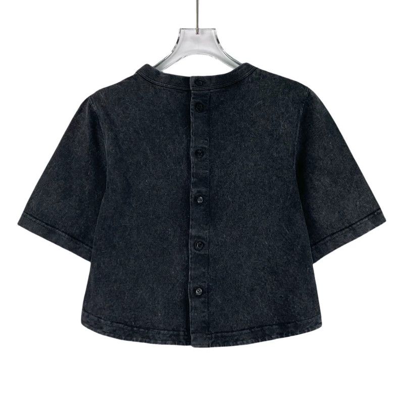 Louis Vuitton Louis Vuitton Black-and-grey jewel-print worn-in cotton cr Size XXS / US 00 / IT 34 - 2 Thumbnail