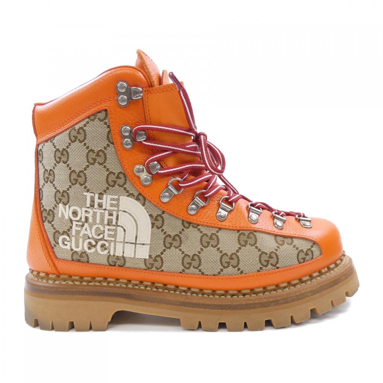 Gucci Gucci Gucci The North Face Leather Boots Leather Shoes 679914 DUTY FREE for USA Size ONE SIZE - 1 Thumbnail
