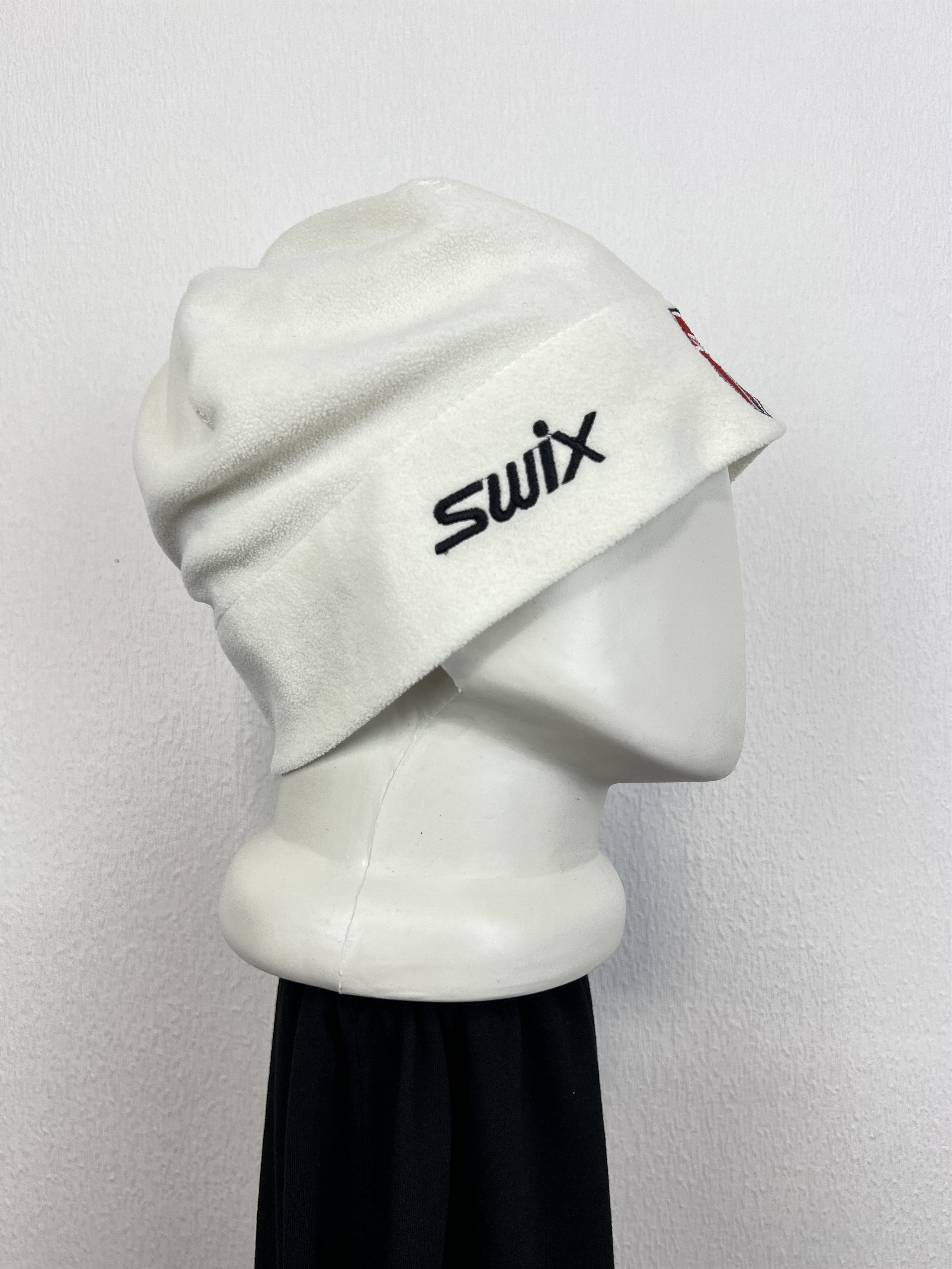 Vintage Beanie Hat Ski Cap White Biathlon Lined Norway Flag Sport Size ONE SIZE - 3 Thumbnail