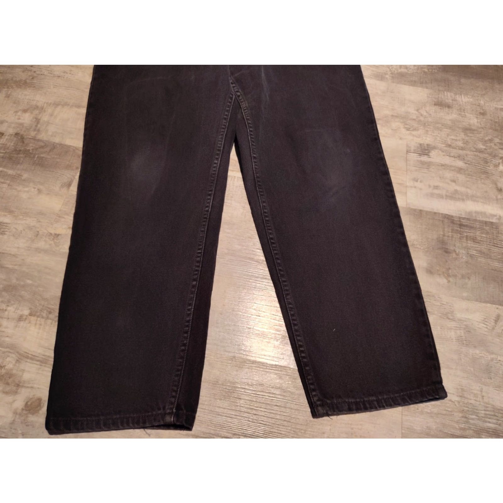 Eddie Bauer VINTAGE Eddie Bauer Womens Jeans 16 High Waisted Tapered Fit Dark Wash 90s Retro Made in USA Size 38" / US 16 / IT 52 - 2 Thumbnail