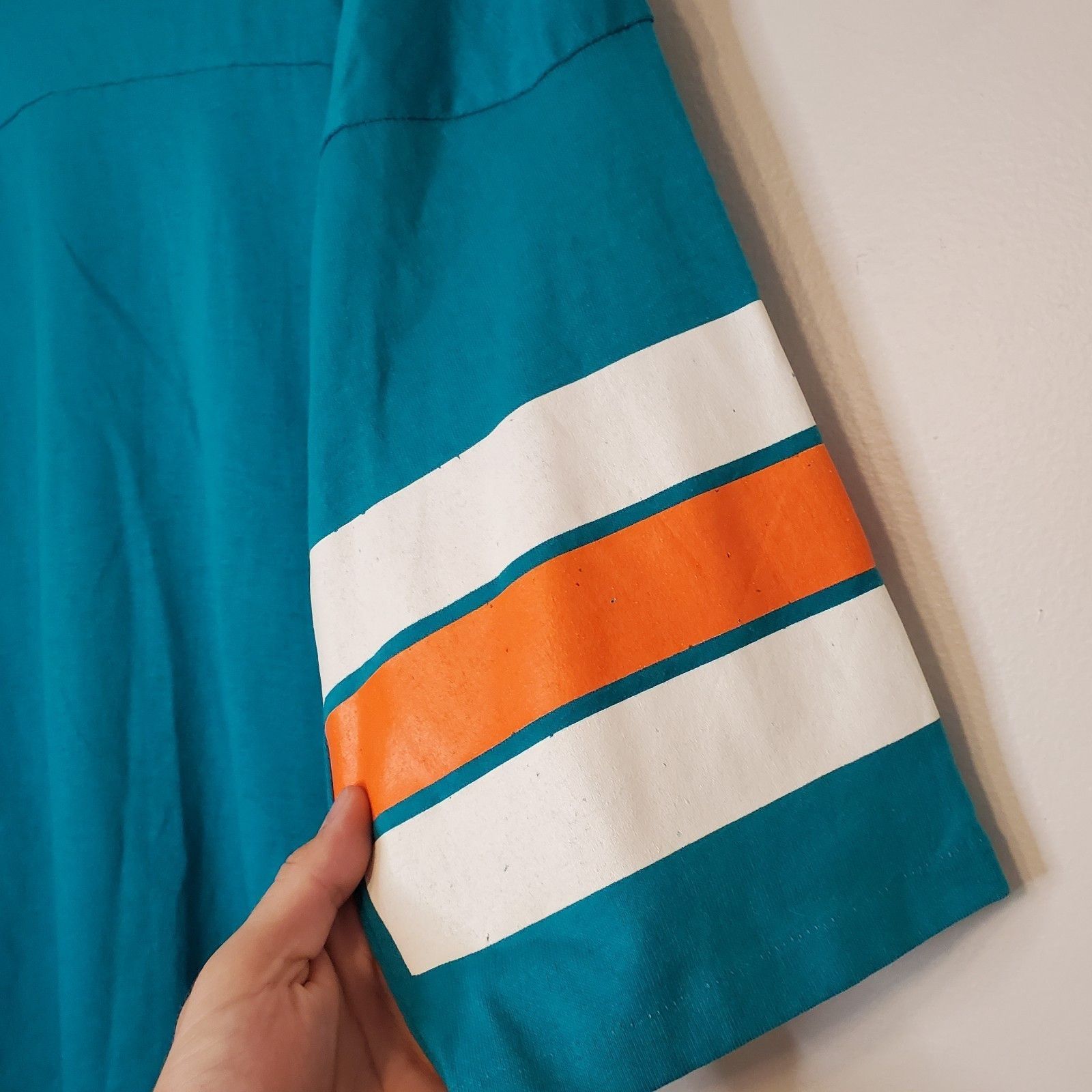 Vintage Vintage 80s Miami Dolphins AFC NFL jersey green size L Size US L / EU 52-54 / 3 - 7 Thumbnail